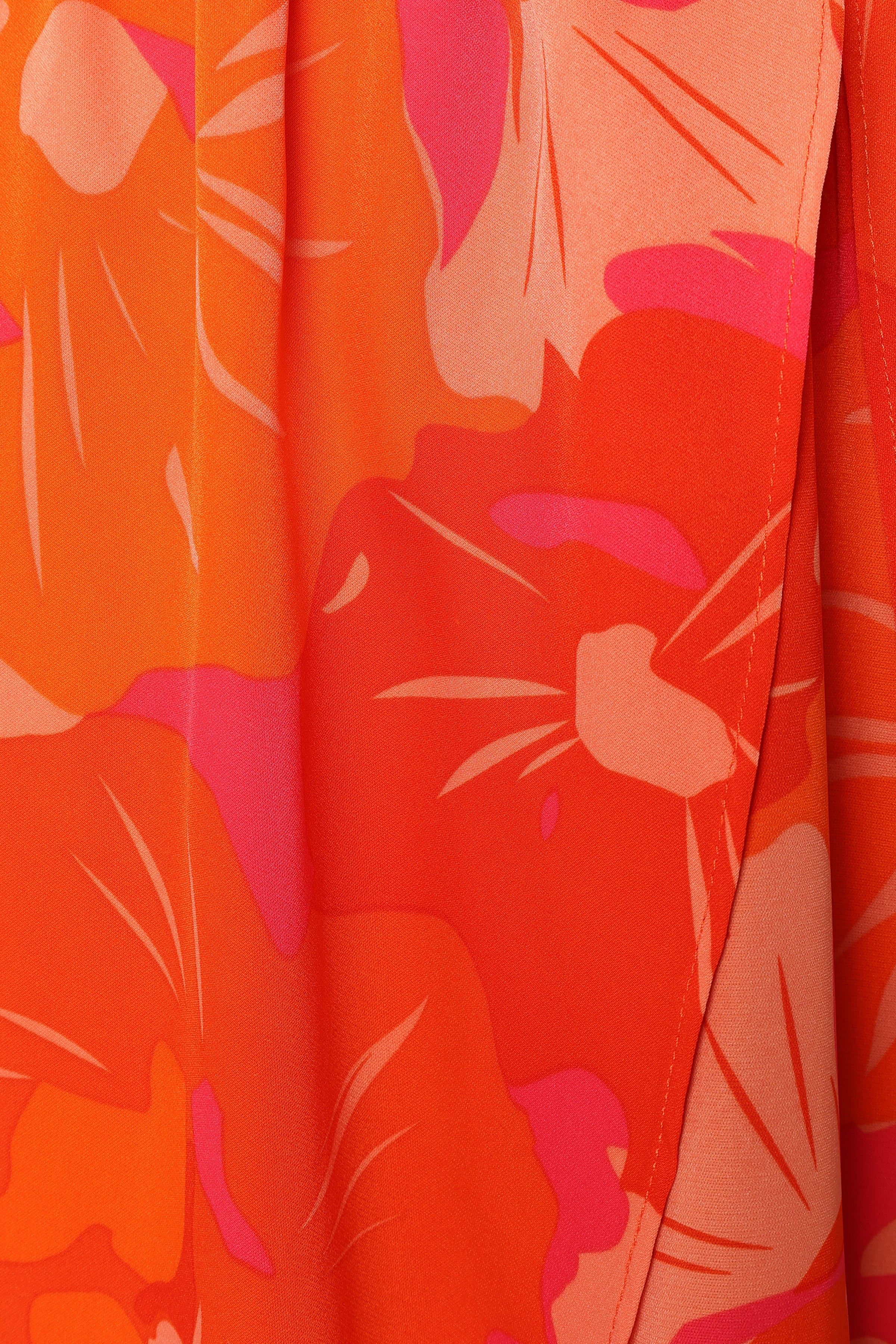 DRESSES @Cristee Halterneck Maxi Dress - Orange