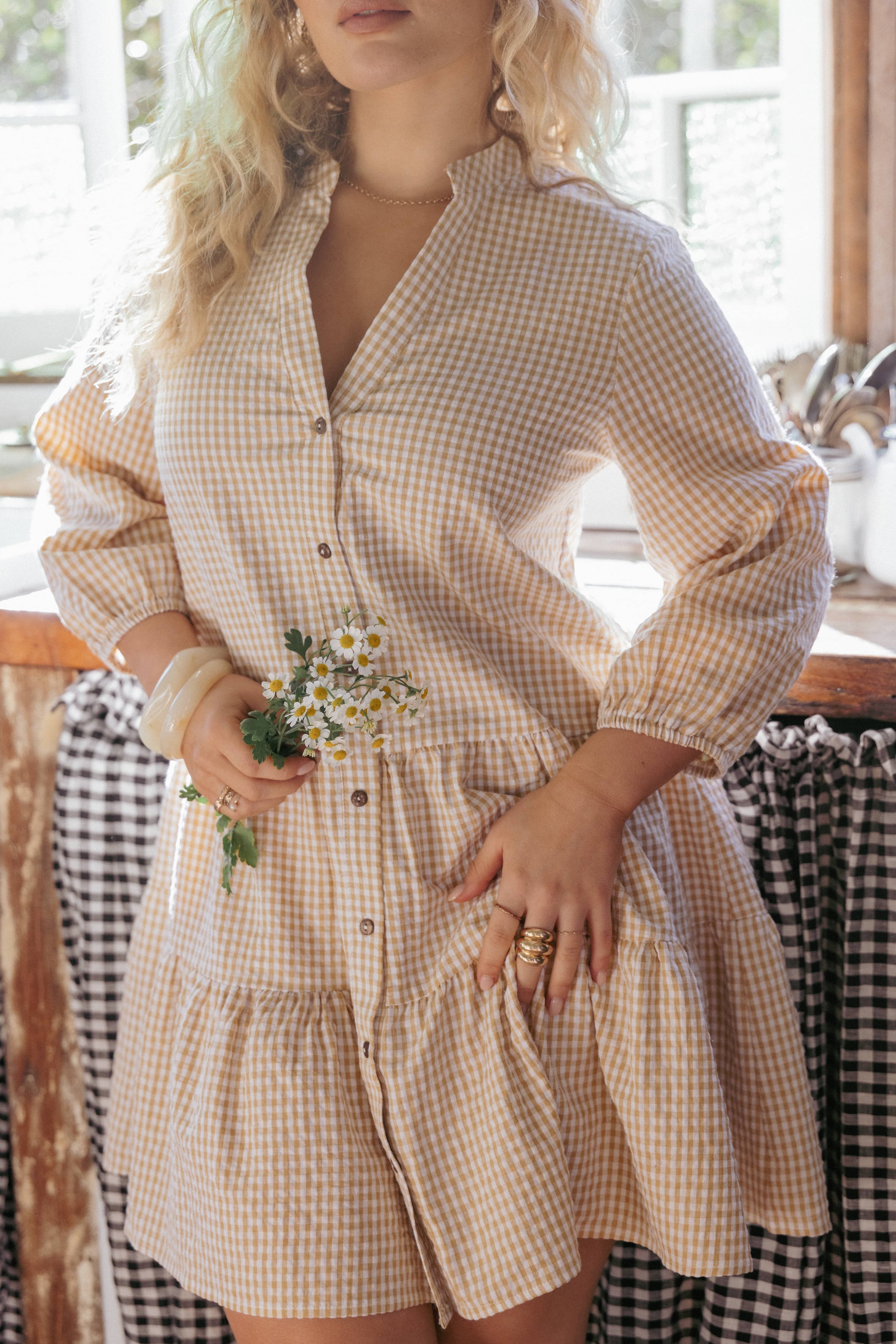 DRESSES Daria Dress - Beige