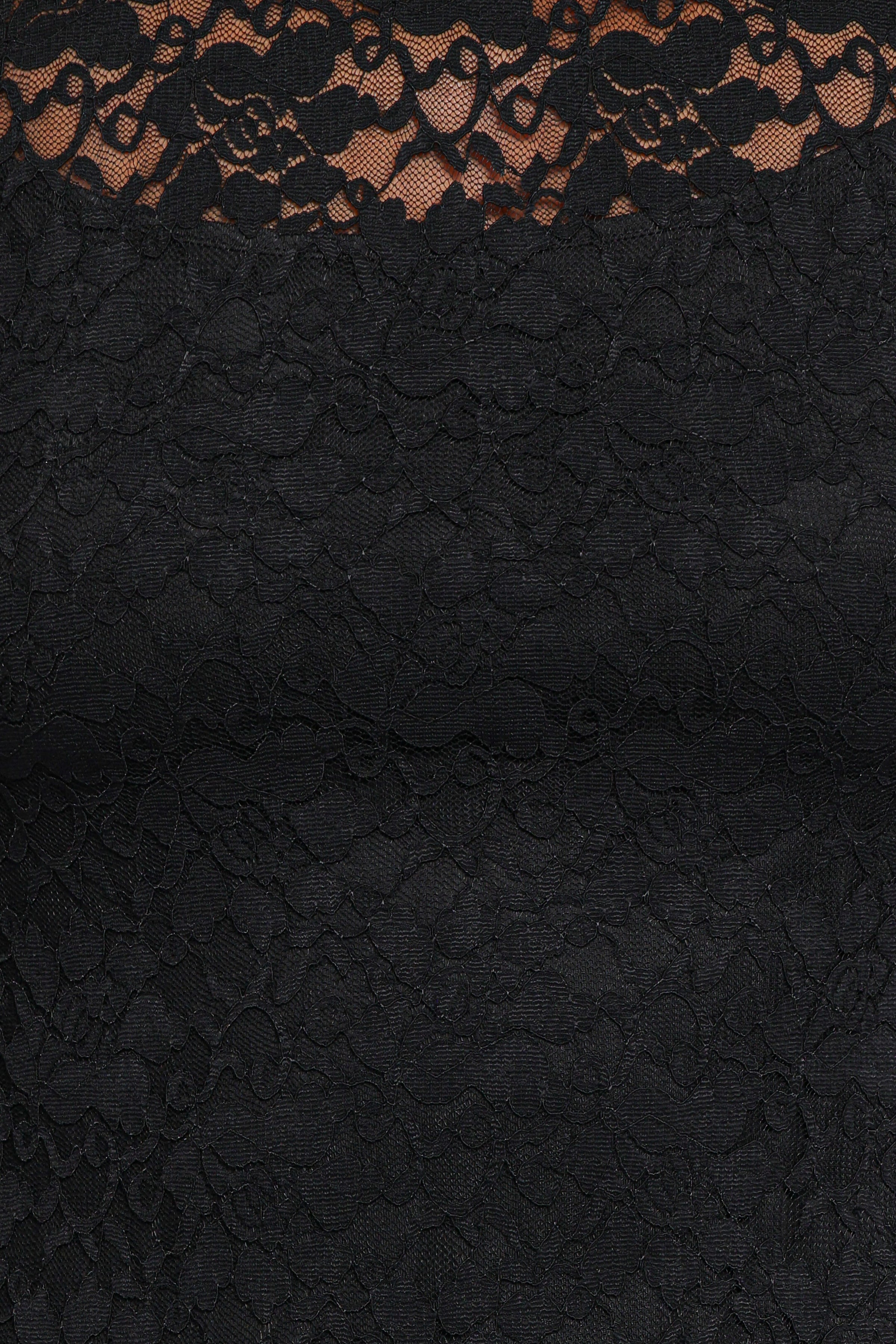 DRESSES Davina Long Sleeve Midi Dress - Black