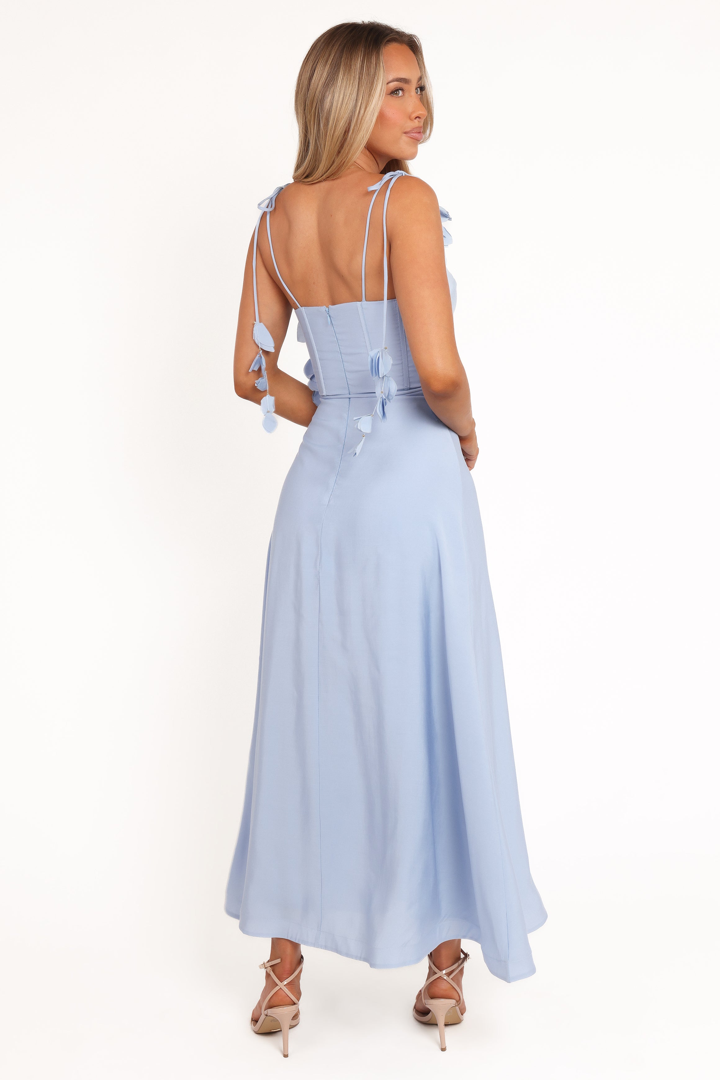 DRESSES Della Midi Dress - Pale Blue