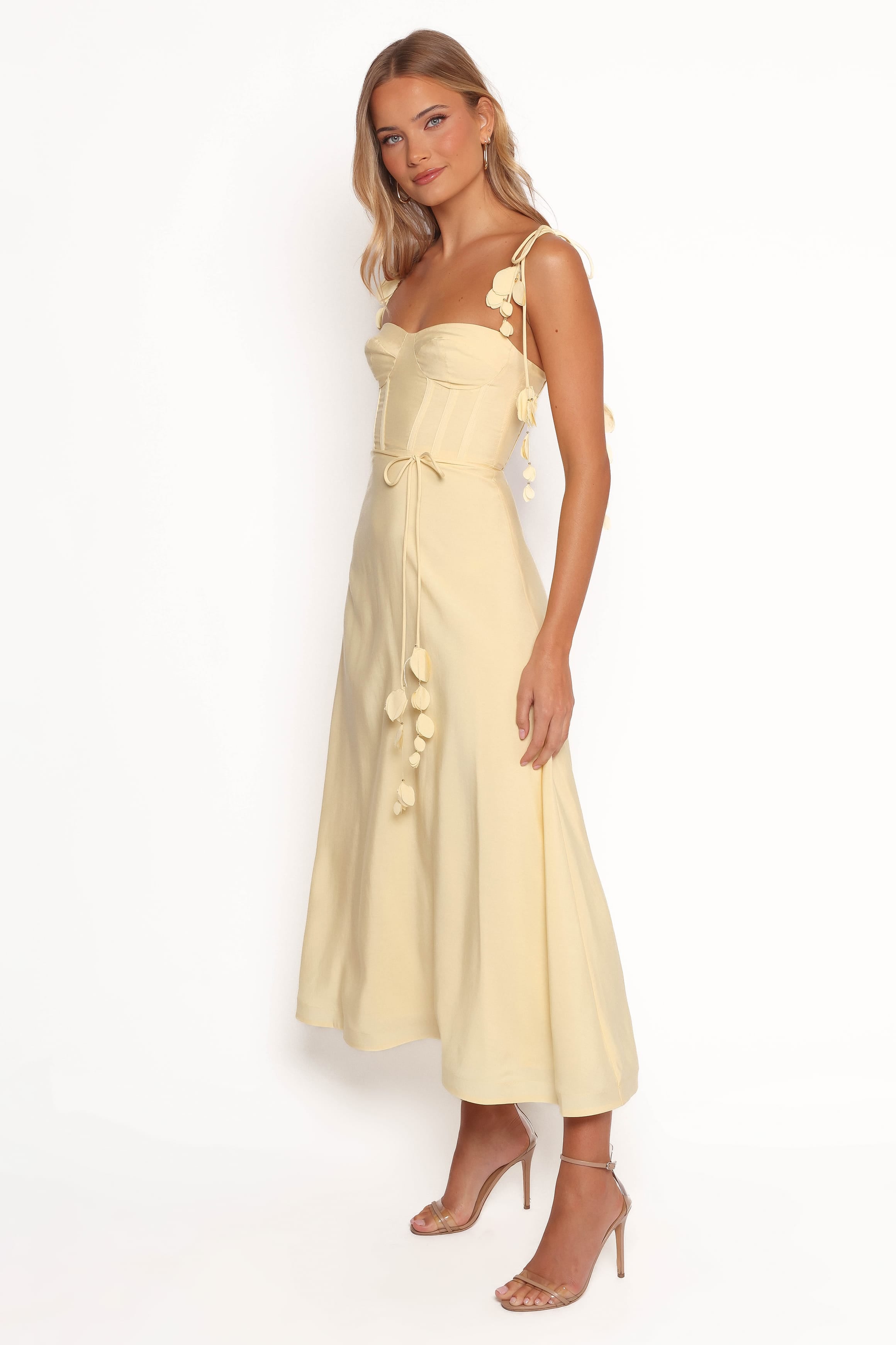 DRESSES Della Midi Dress - Yellow