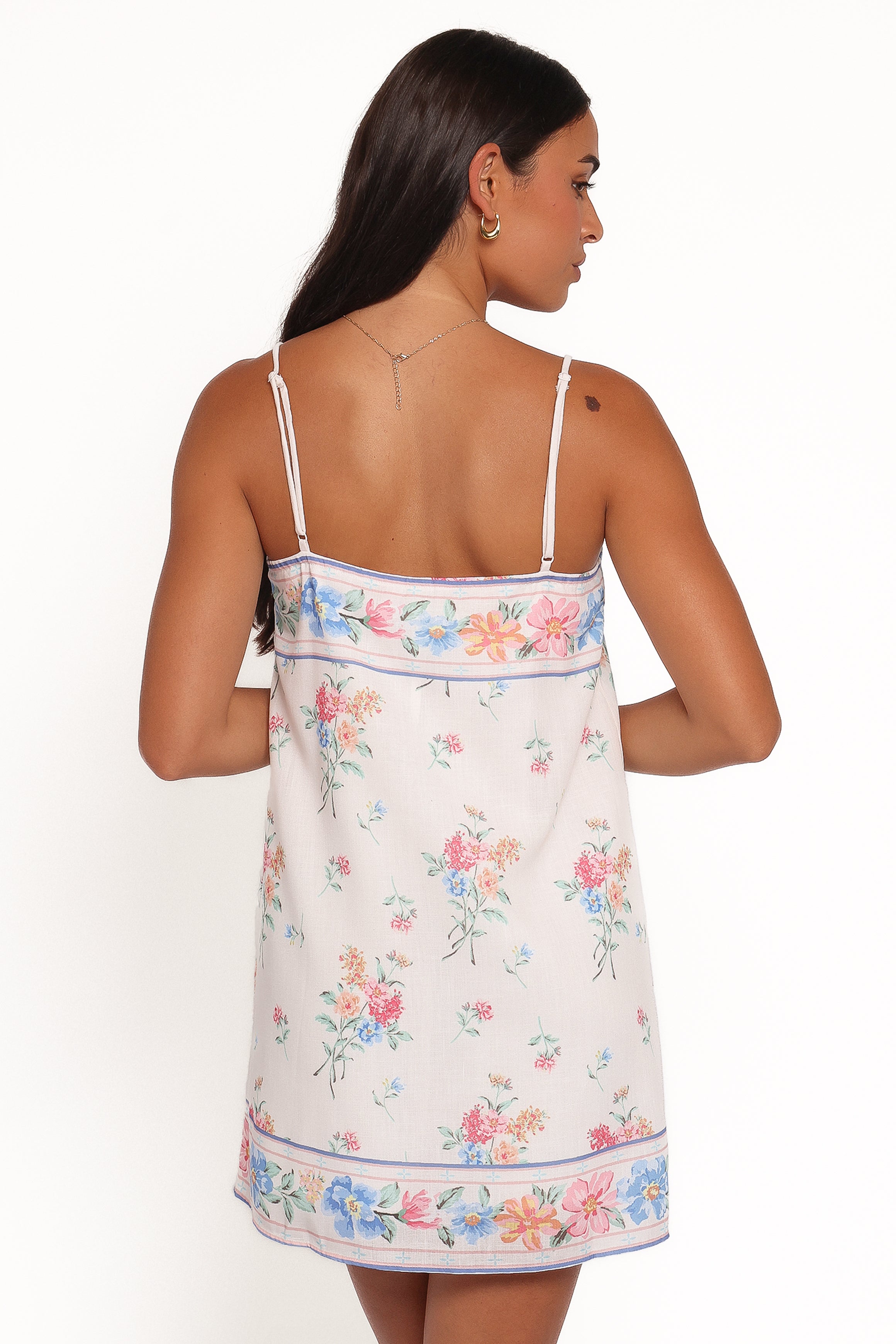 DRESSES Delmar Mini Dress - White Floral