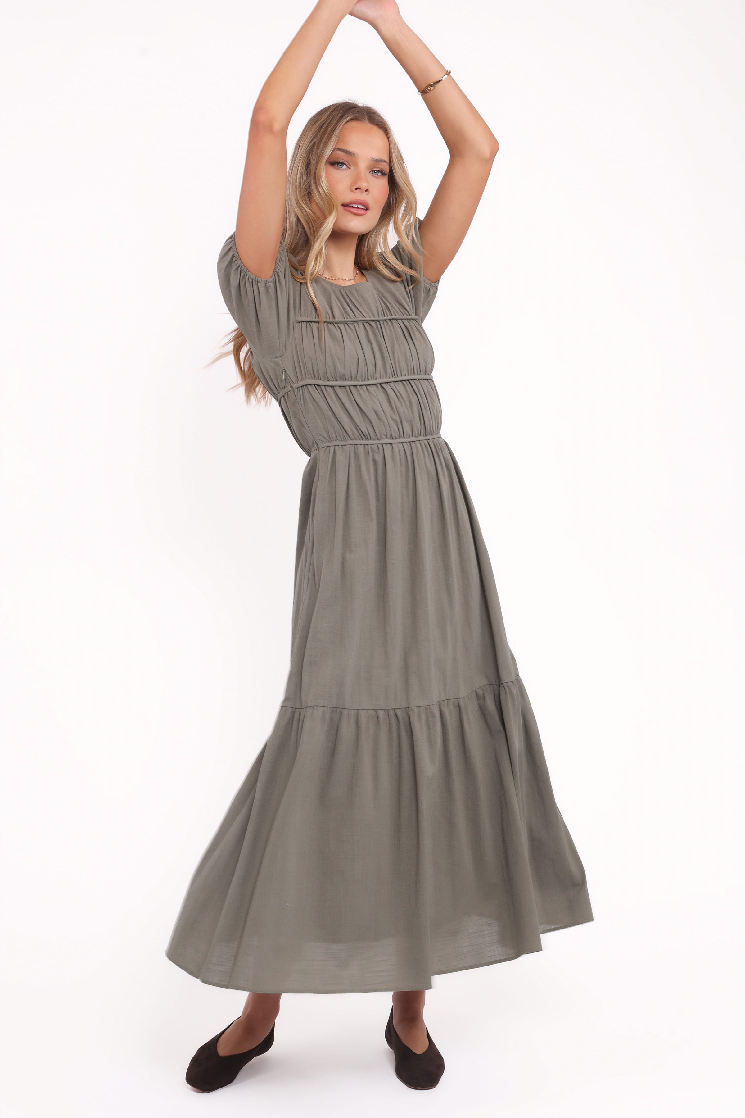 DRESSES Deloria Maxi Dress - Olive