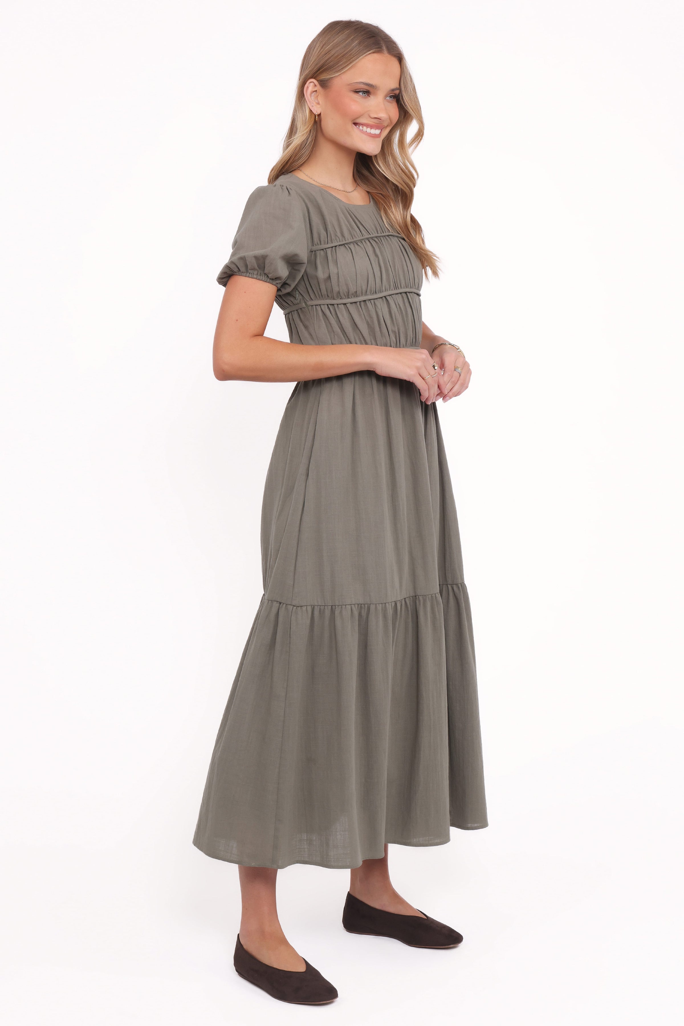 DRESSES Deloria Maxi Dress - Olive