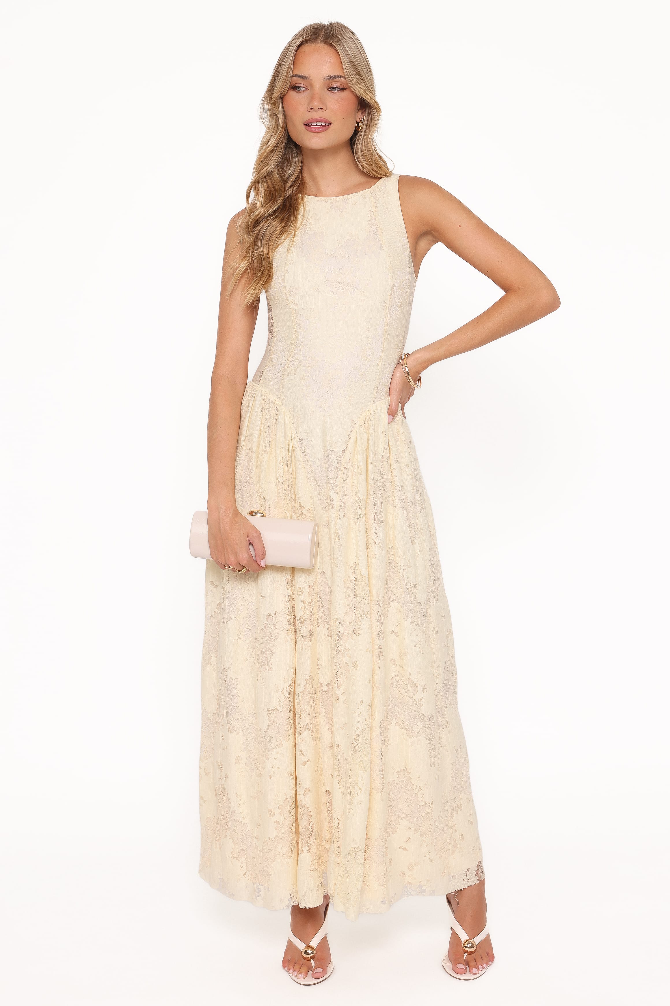 DRESSES Denny Maxi Dress - Butter Yellow