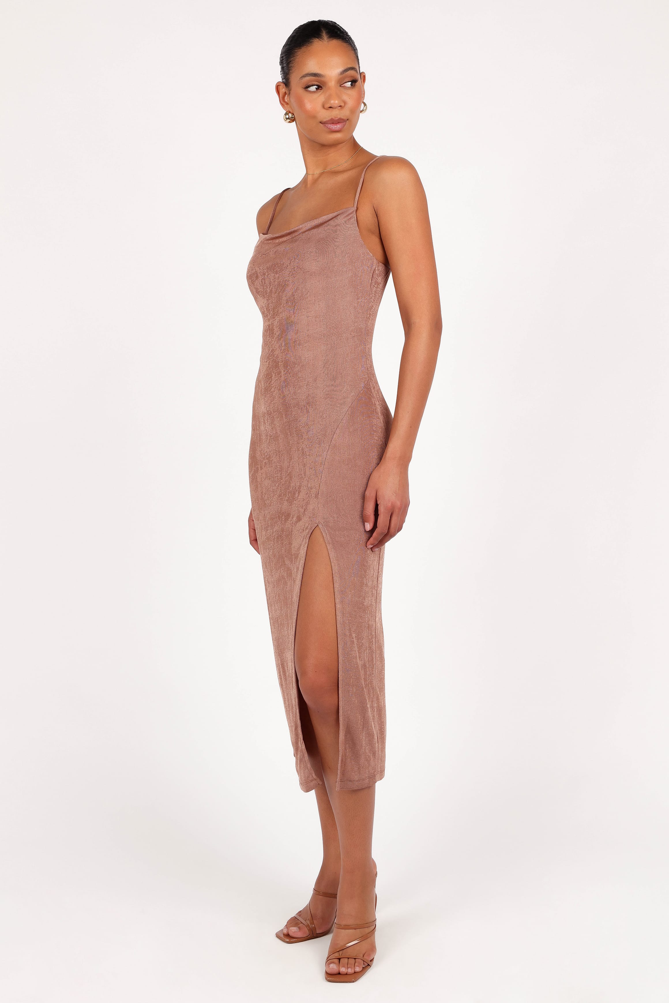 DRESSES Diani Dress - Banksia Brown