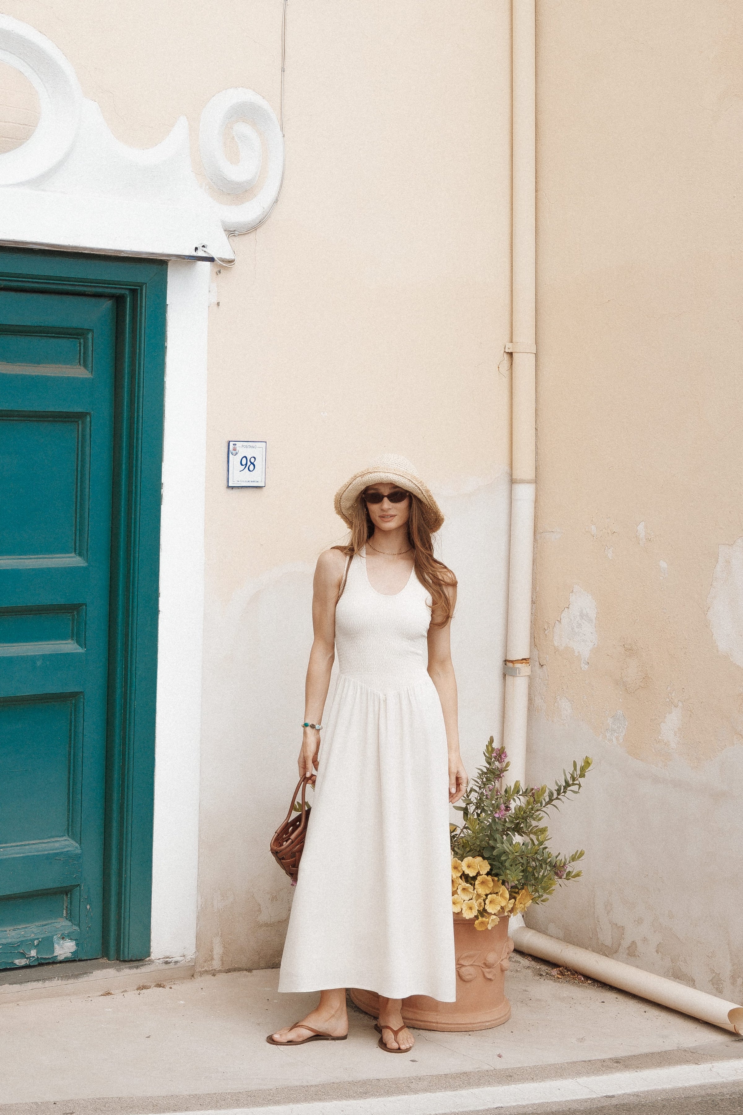 DRESSES Dimity Maxi Dress - Oatmeal