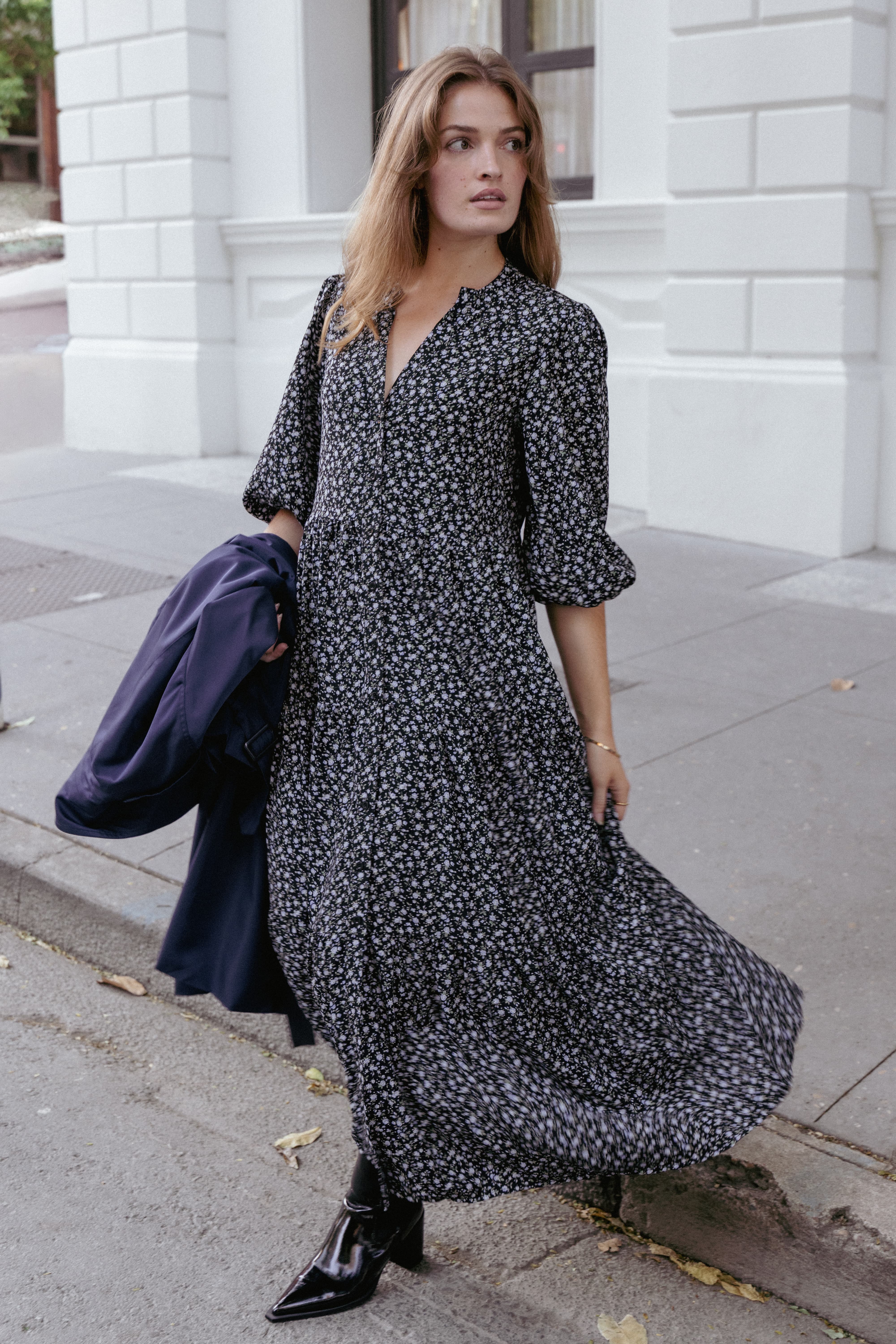 DRESSES Dixon Maxi Dress - Black Ditsy Floral