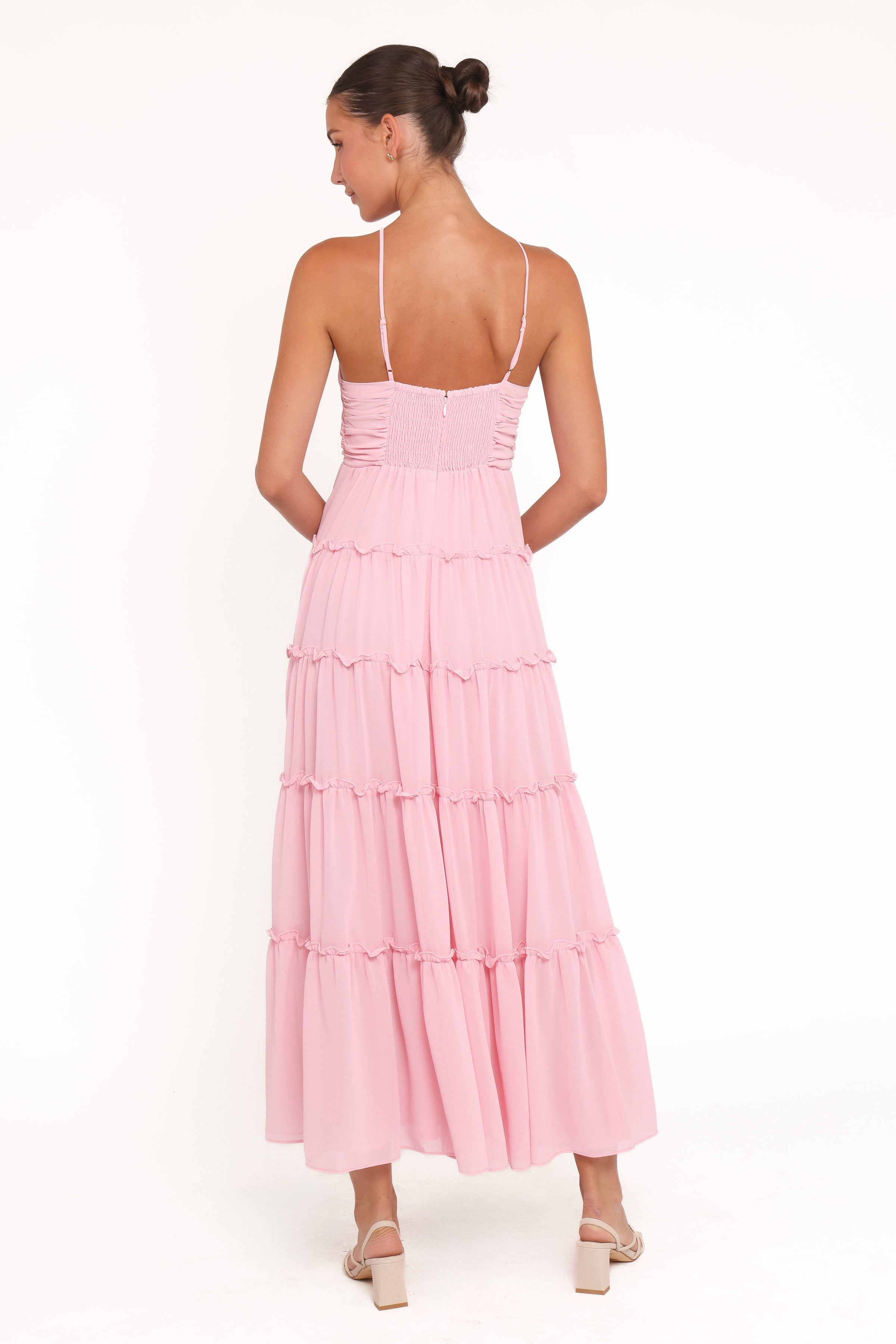 DRESSES Dottie Halterneck Maxi Dress - Pink