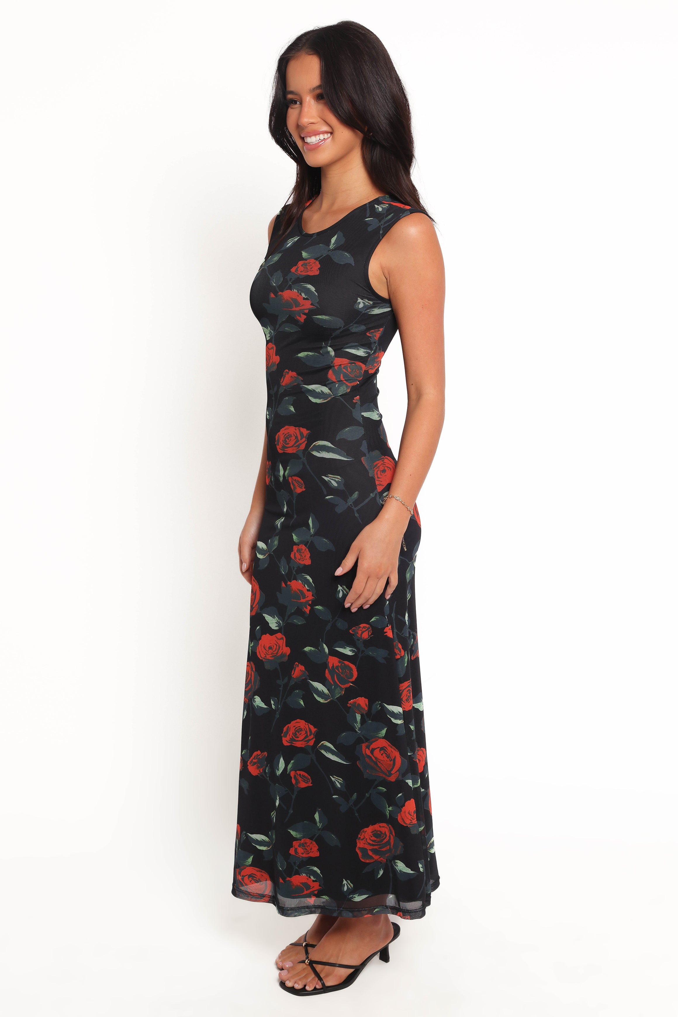 DRESSES Drea Maxi Dress - Rose Print