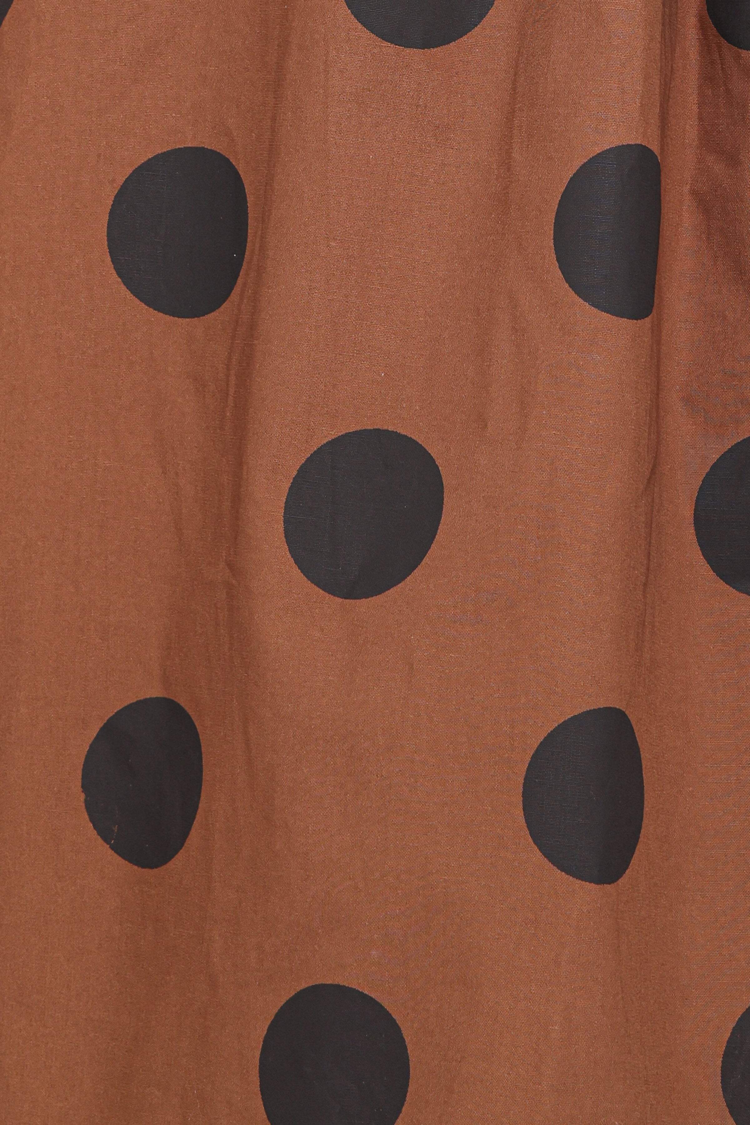 DRESSES @Eddie Mini Dress - Brown Polka Dot