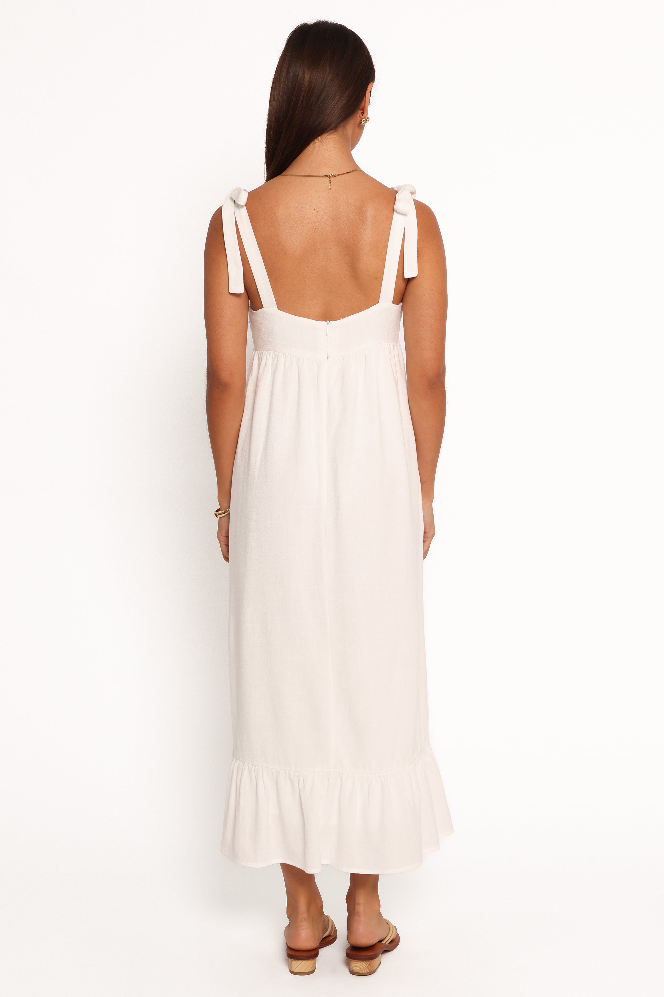 DRESSES Edison Midi Dress - White