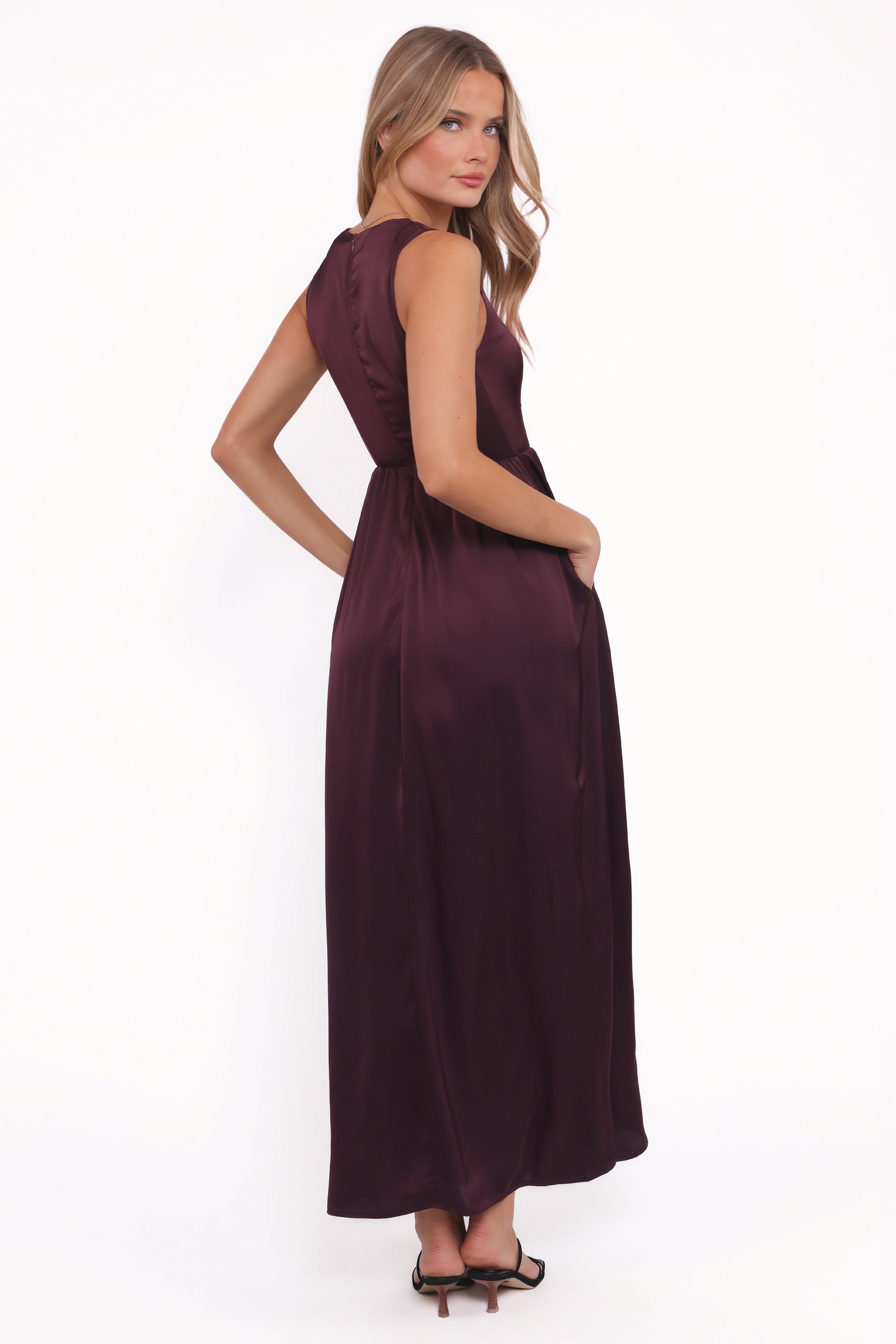 DRESSES Elania Maxi Dress - Plum
