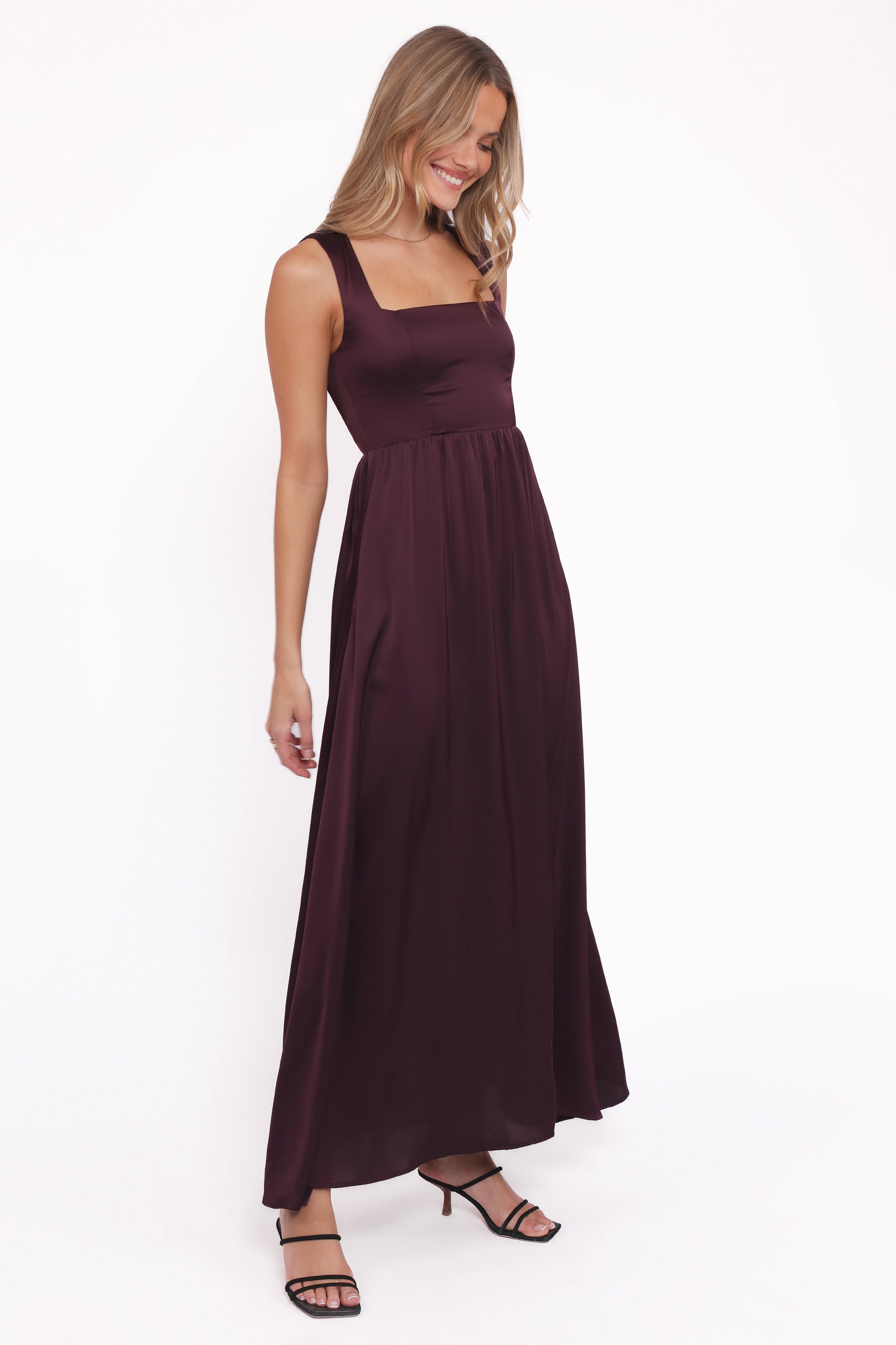 DRESSES Elania Maxi Dress - Plum