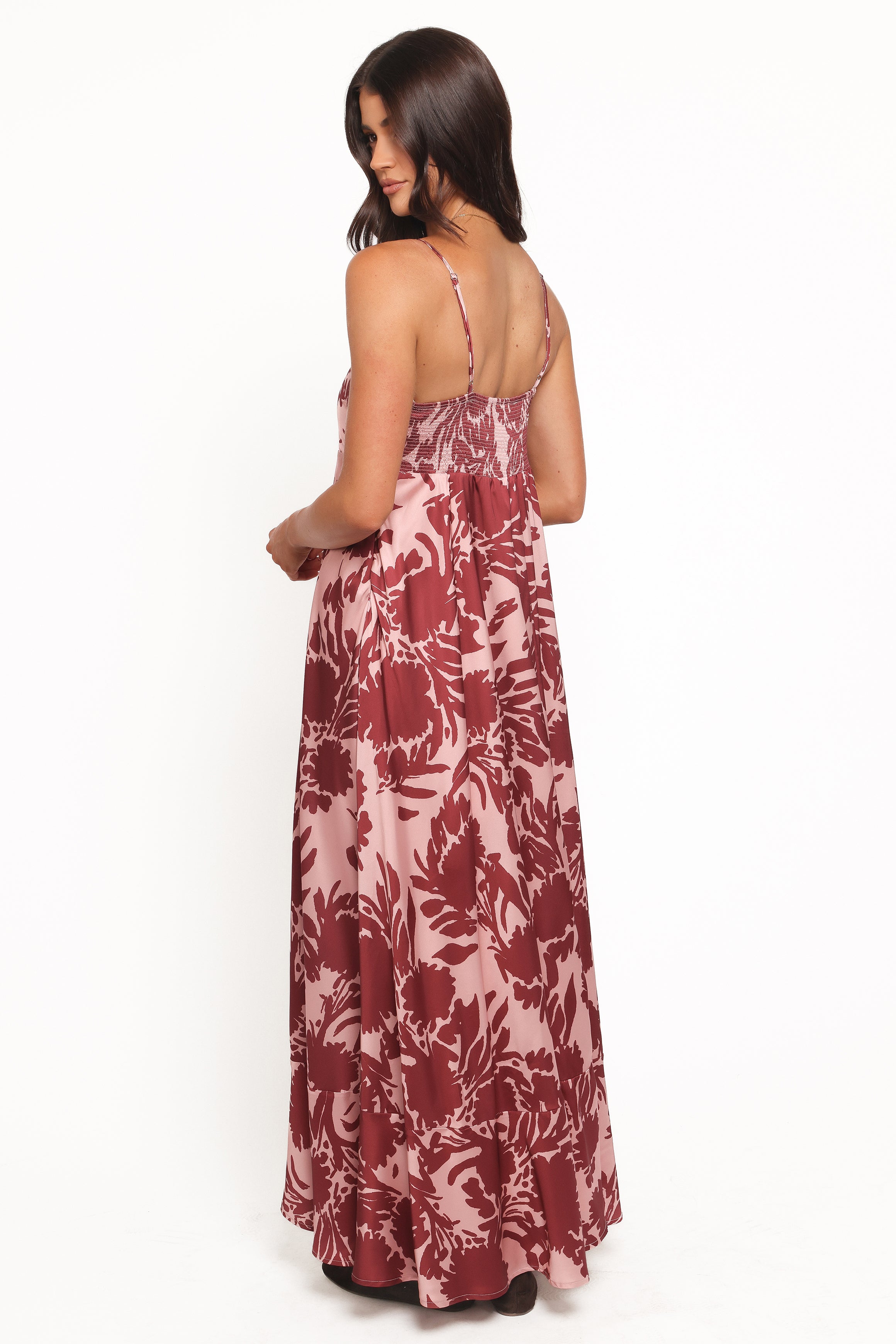 DRESSES Elanor Maxi Dress - Pale Burgundy