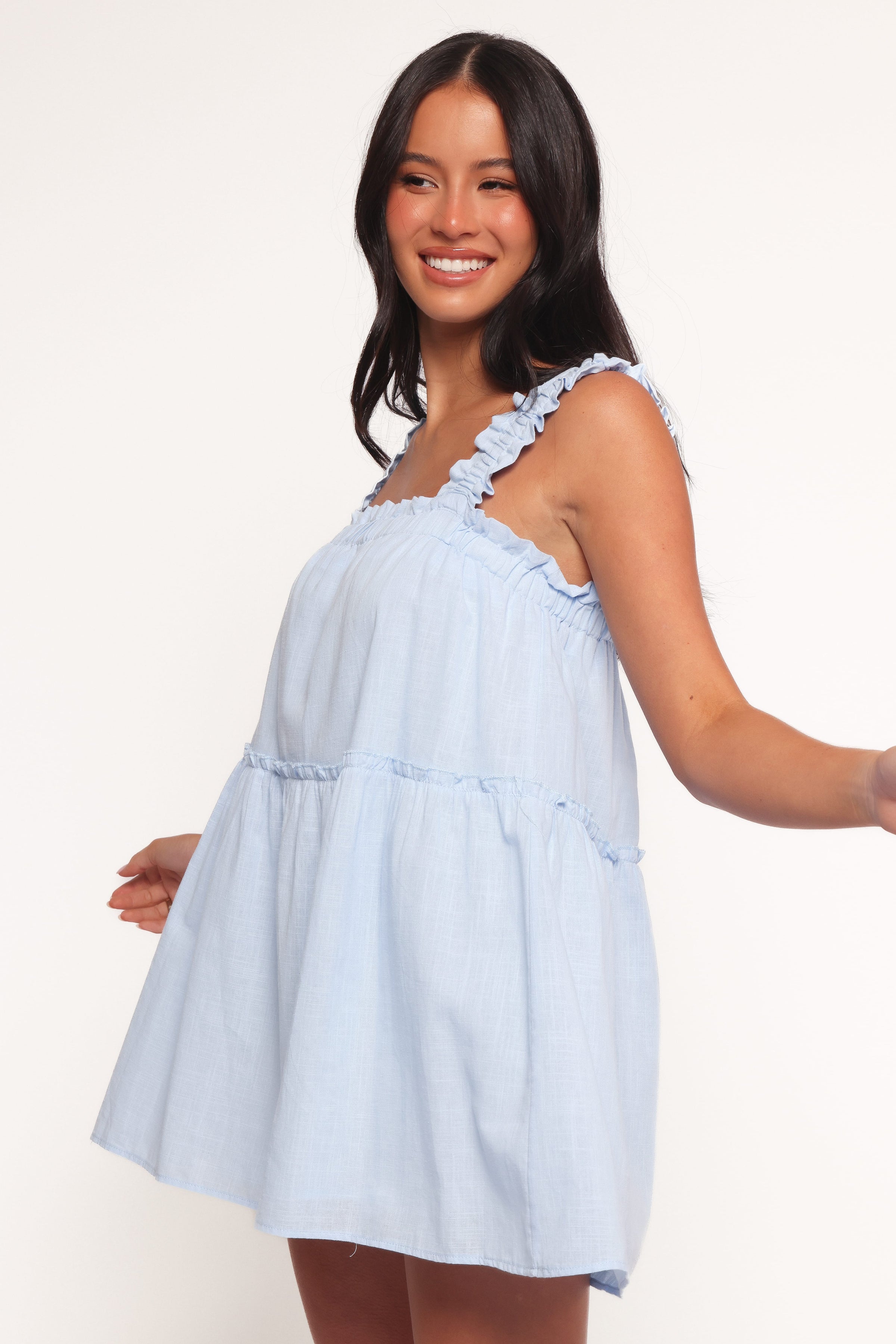 DRESSES Elena Mini Dress - Light Blue