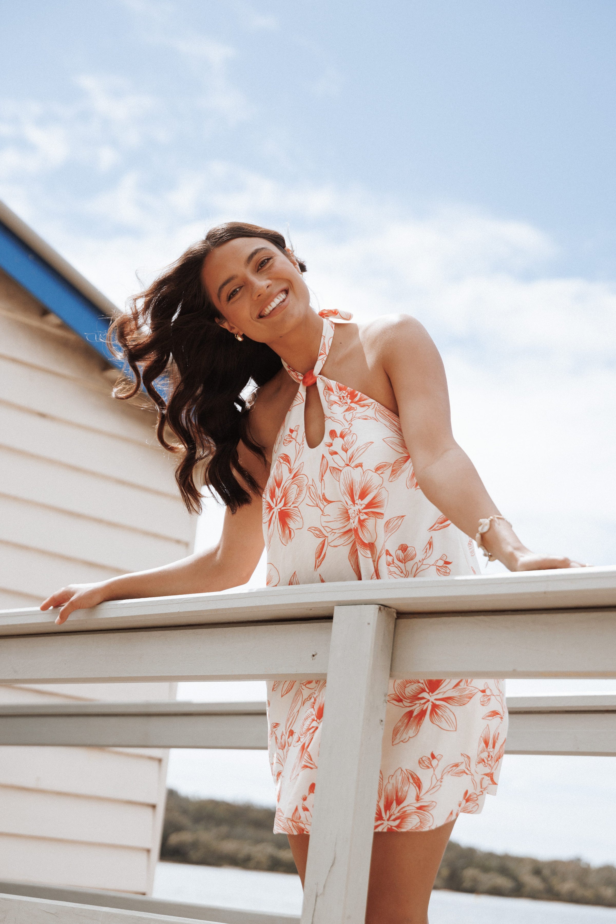 DRESSES Elira Mini Dress - Red Floral