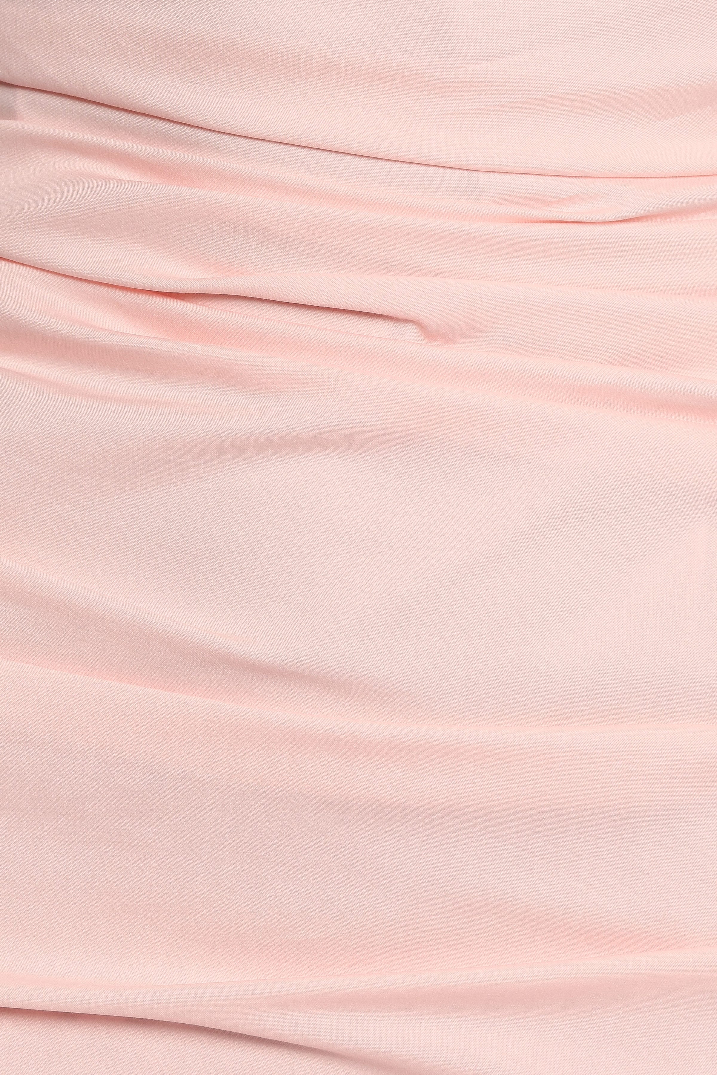 DRESSES Eliya One Shoulder Frill Maxi Dress - Ballet Pink
