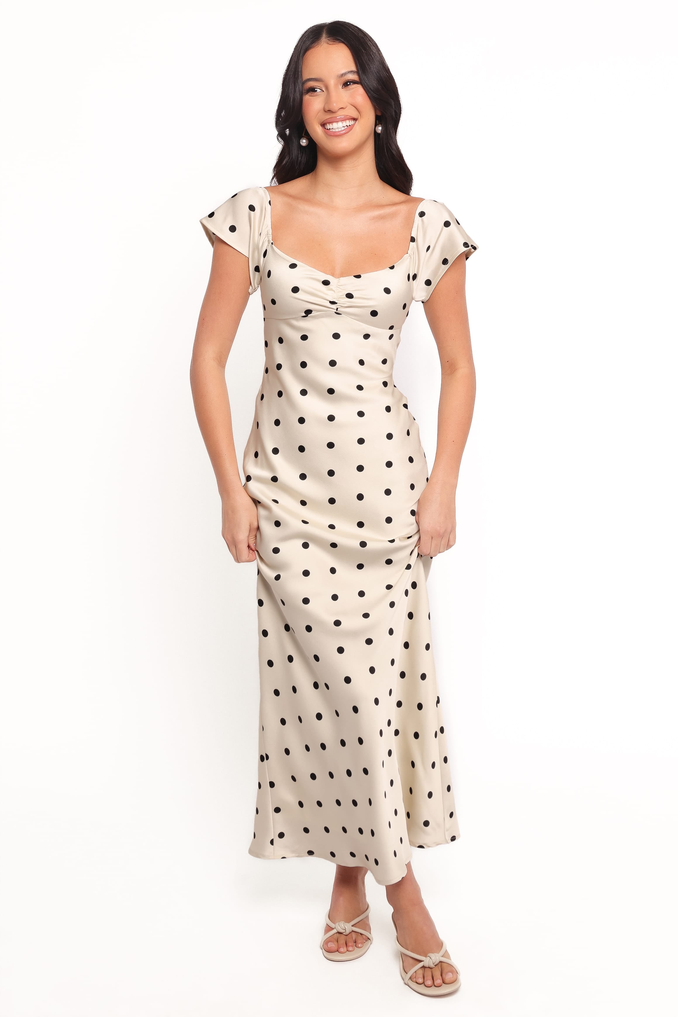 DRESSES Elke Maxi Dress - Black Dot