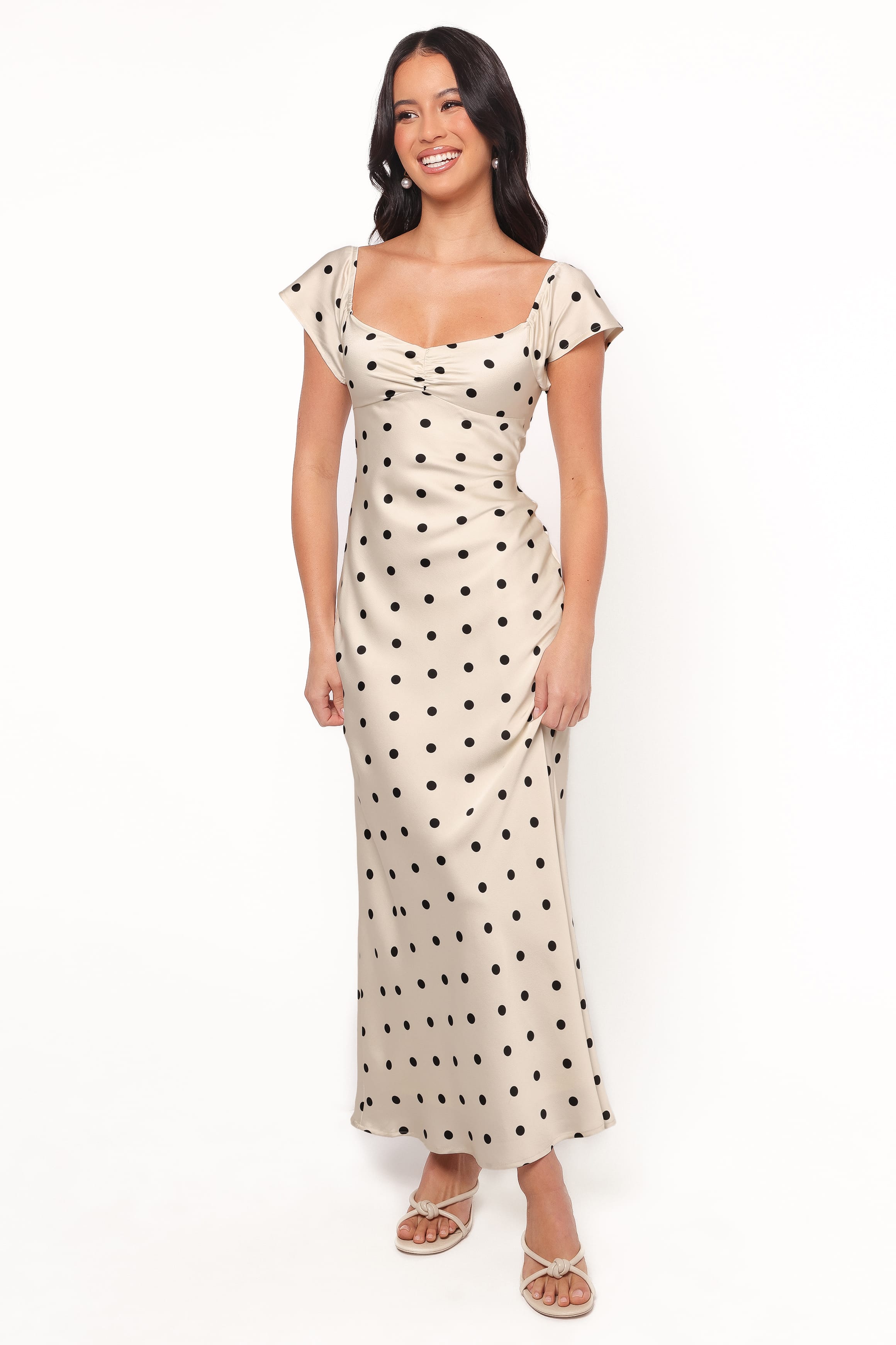 DRESSES Elke Maxi Dress - Black Dot