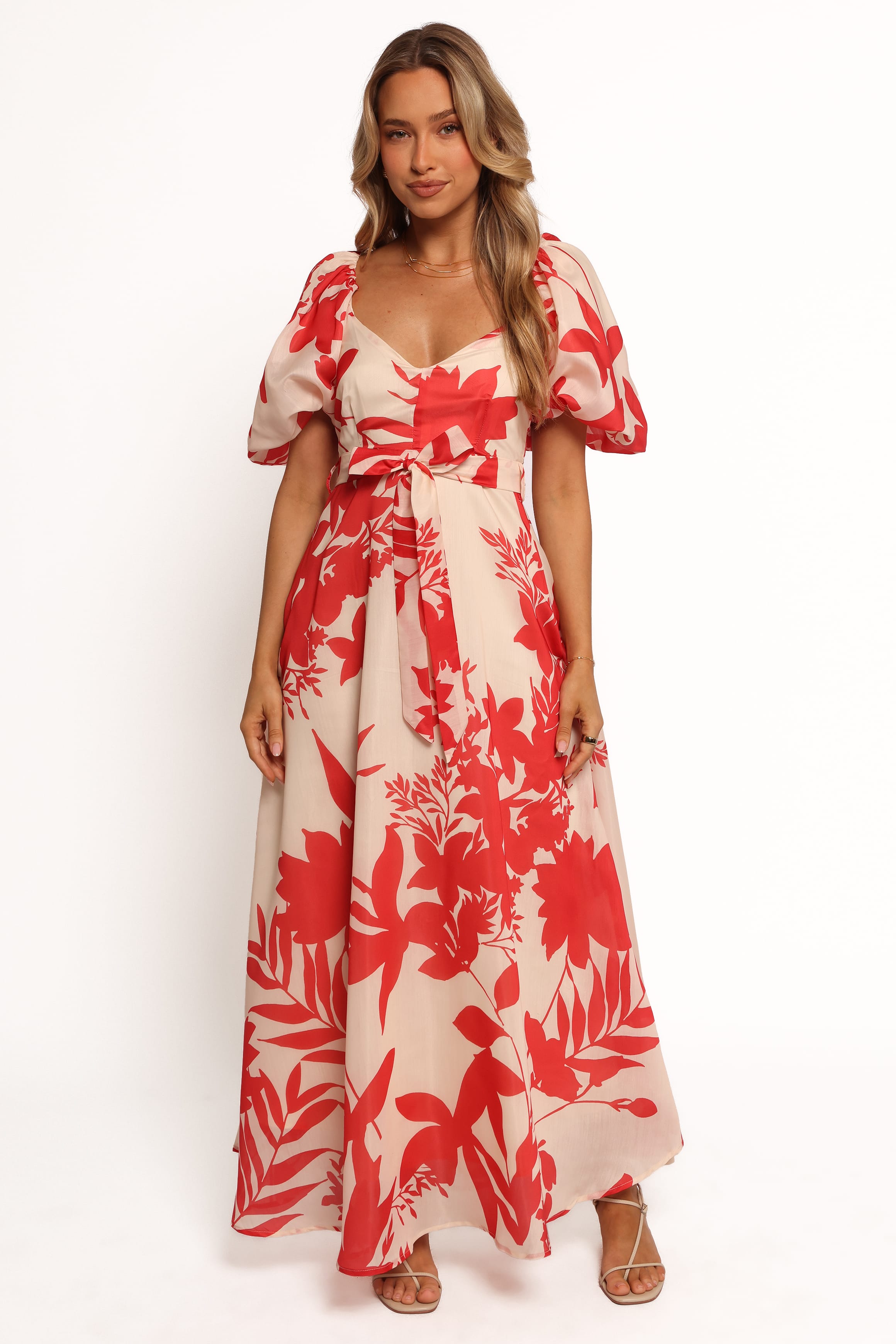 DRESSES Ellery Midi Dress - Red Floral