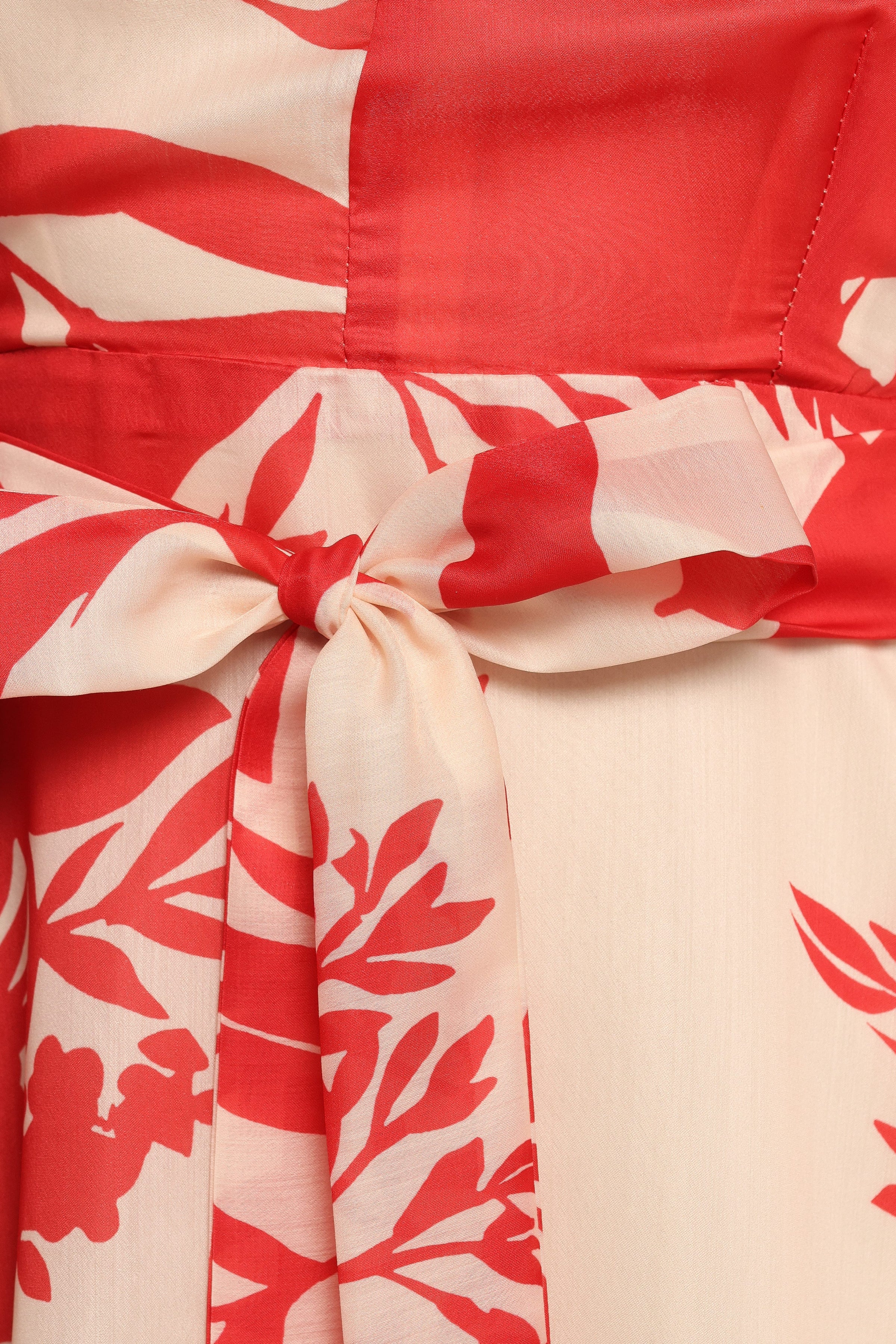DRESSES Ellery Midi Dress - Red Floral