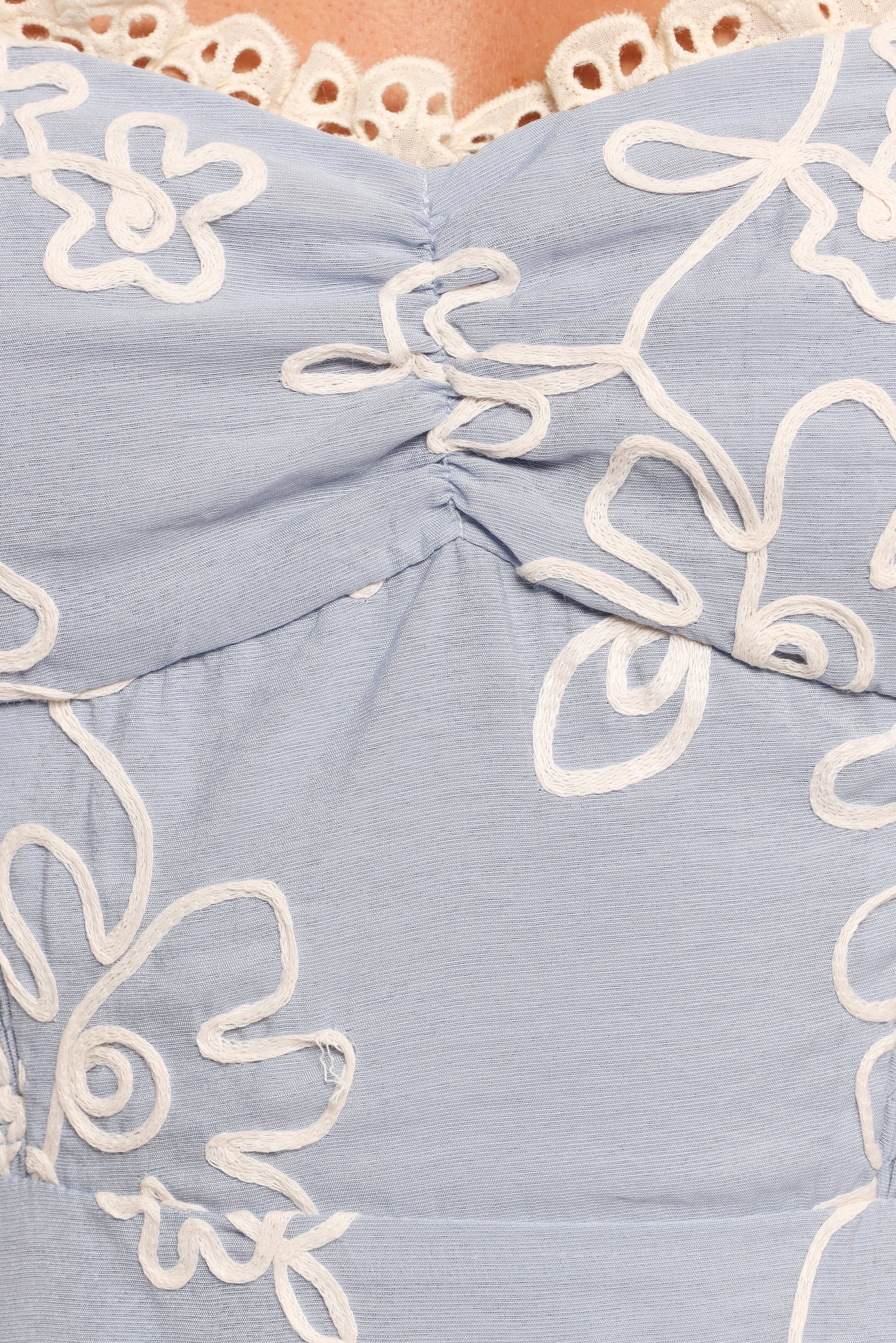 DRESSES Ellise Midi Dress - Blue