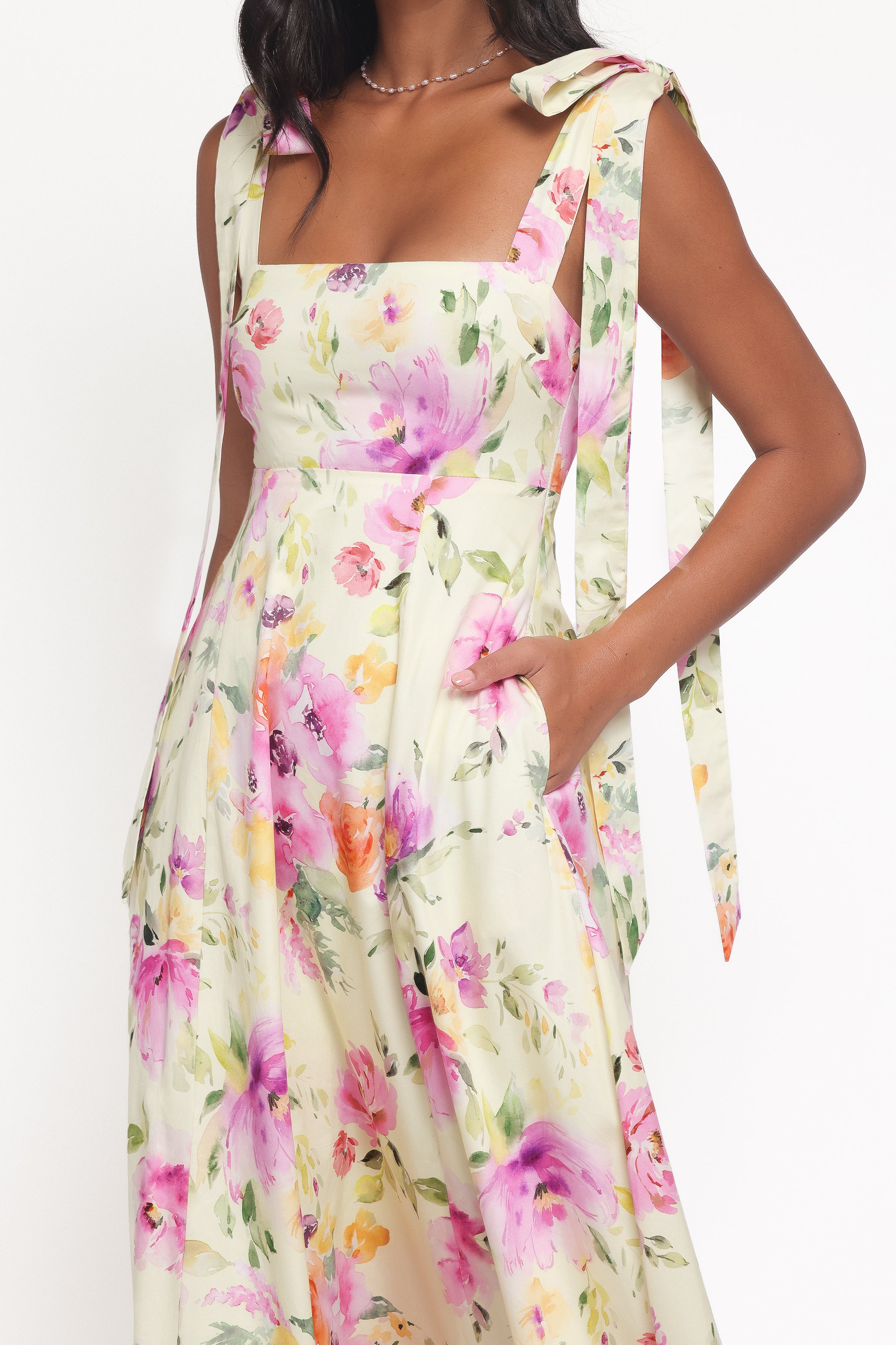 DRESSES Ellody Maxi Dress - Yellow Petunia