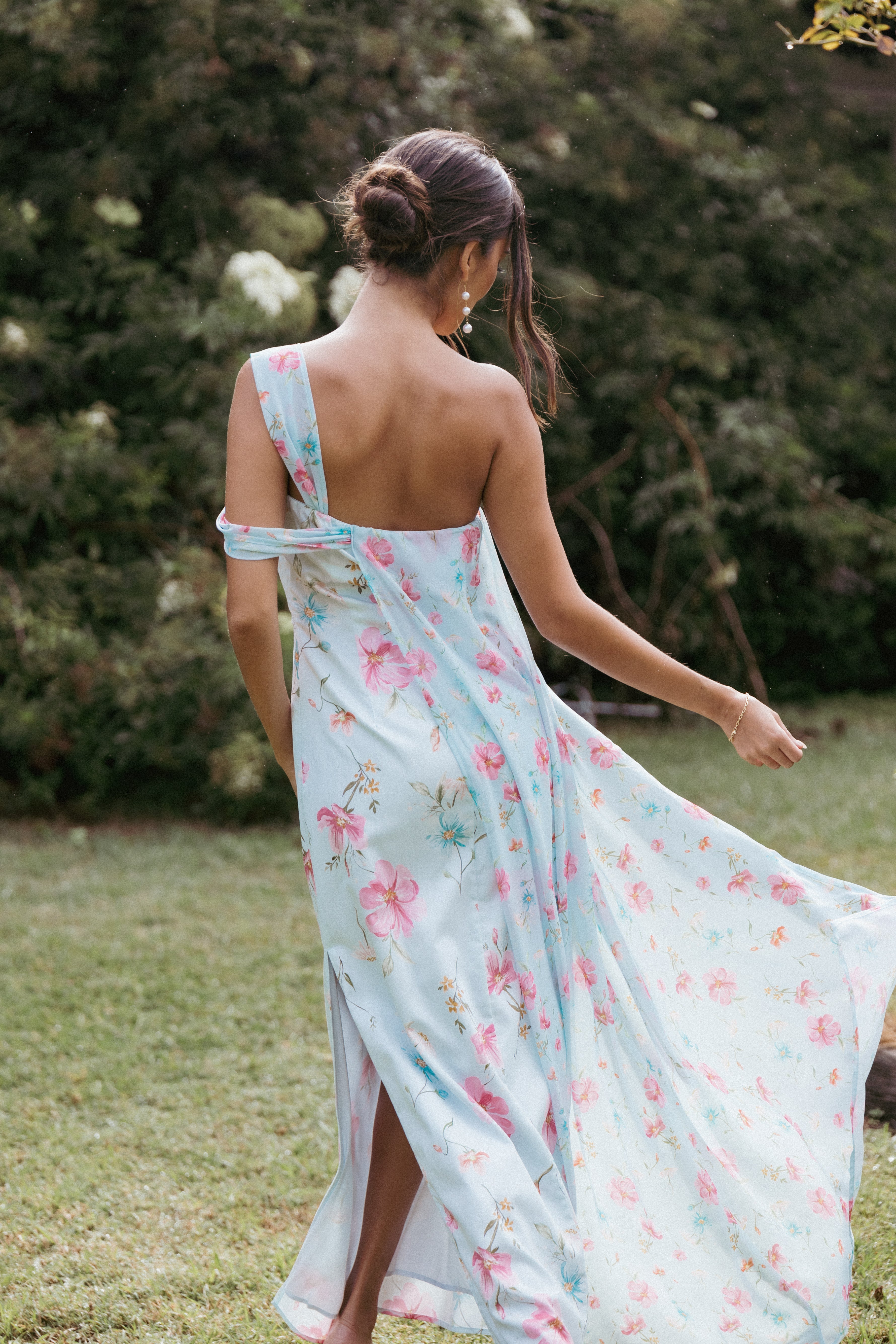 DRESSES Eloisa Maxi Dress - Blue Floral