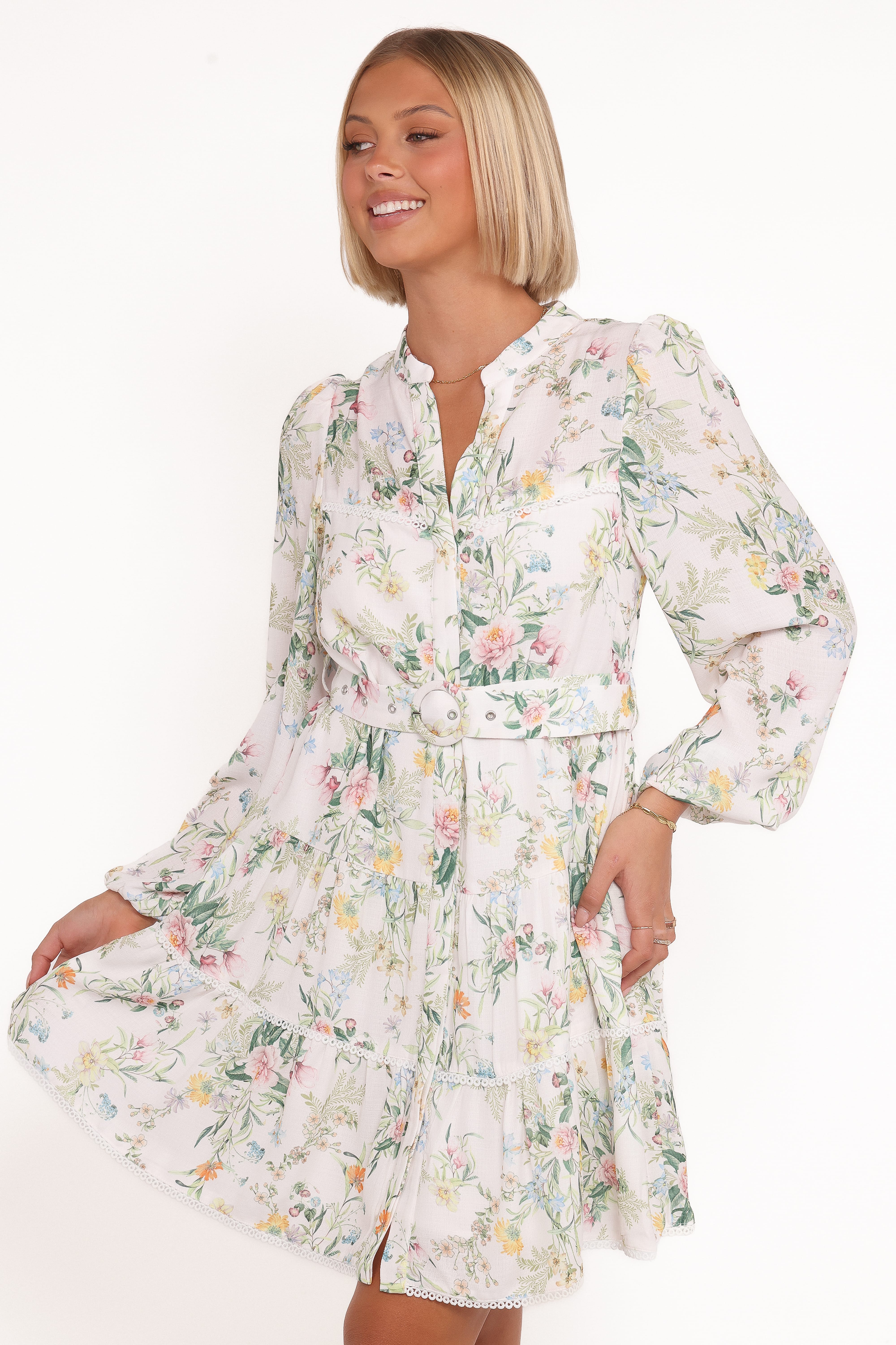 DRESSES Elora Mini Dress - Multi Floral