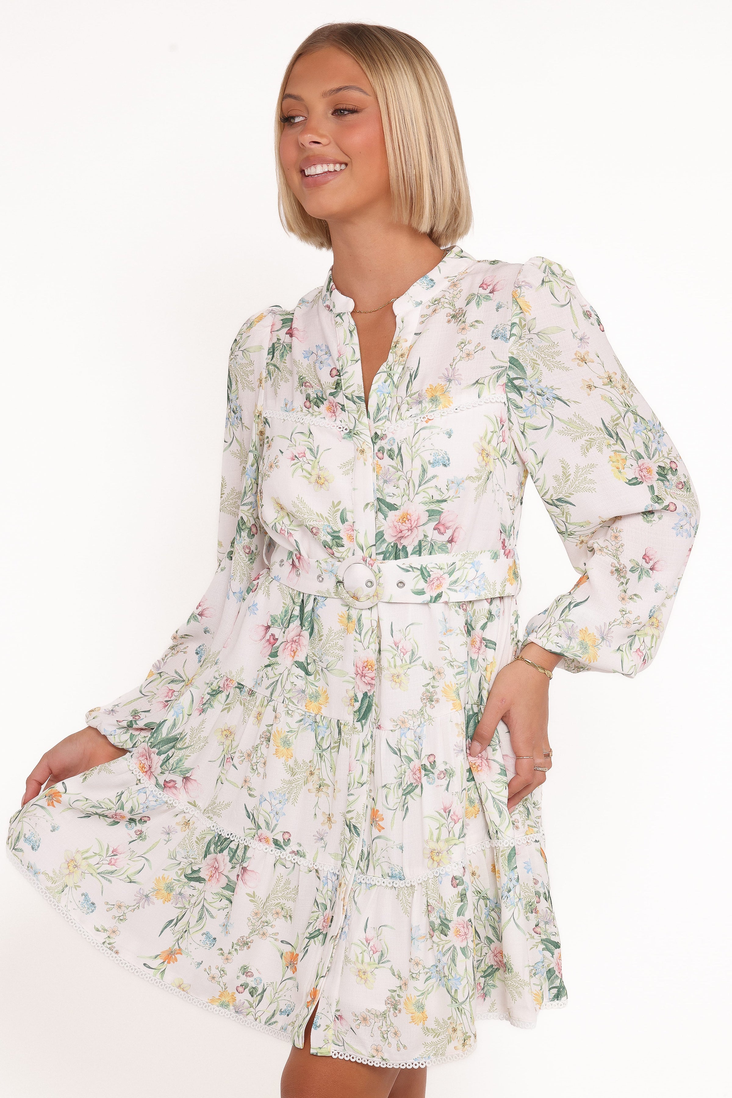 DRESSES Elora Mini Dress - Multi Floral