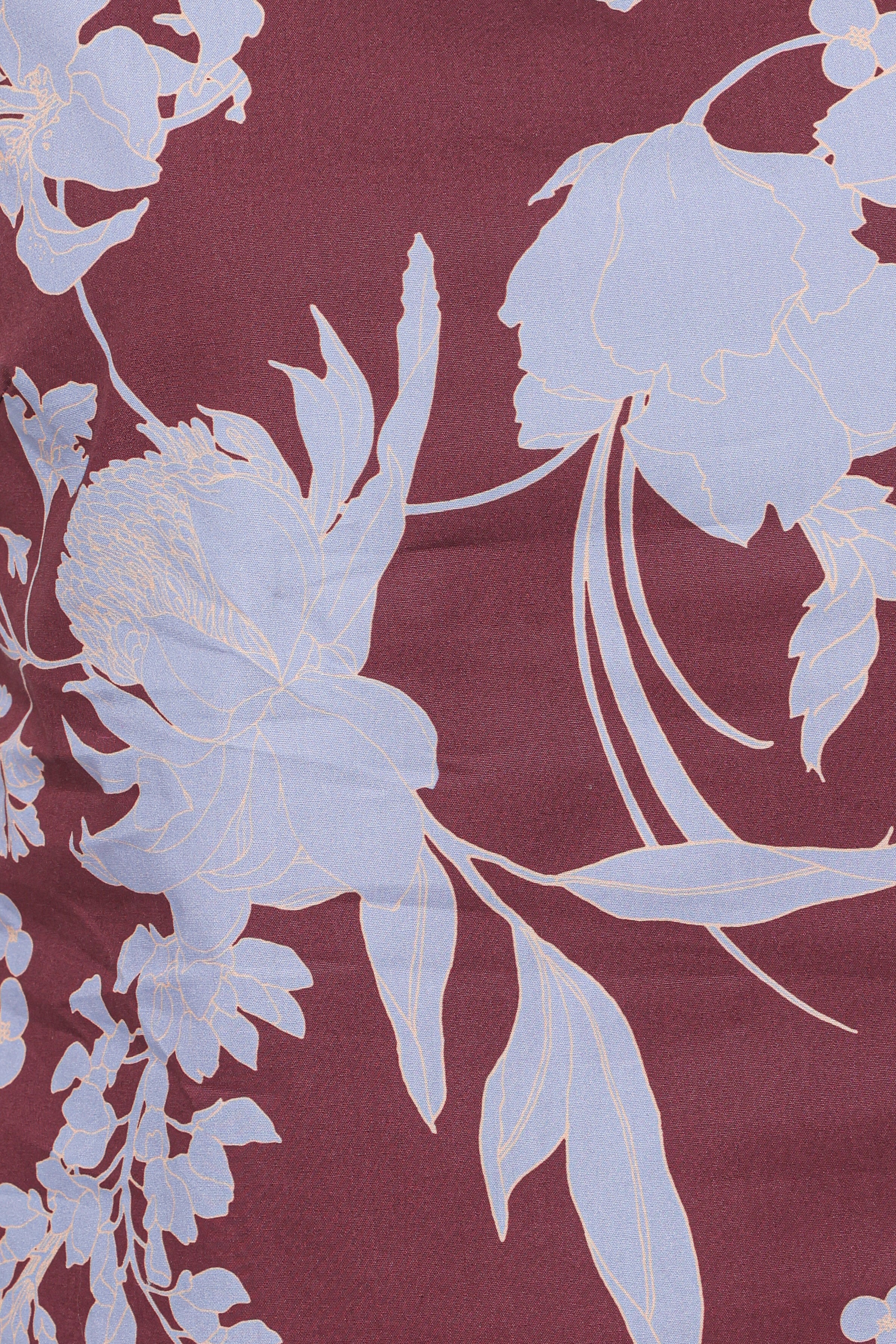 DRESSES Elorna Mini Dress - Burgundy Floral