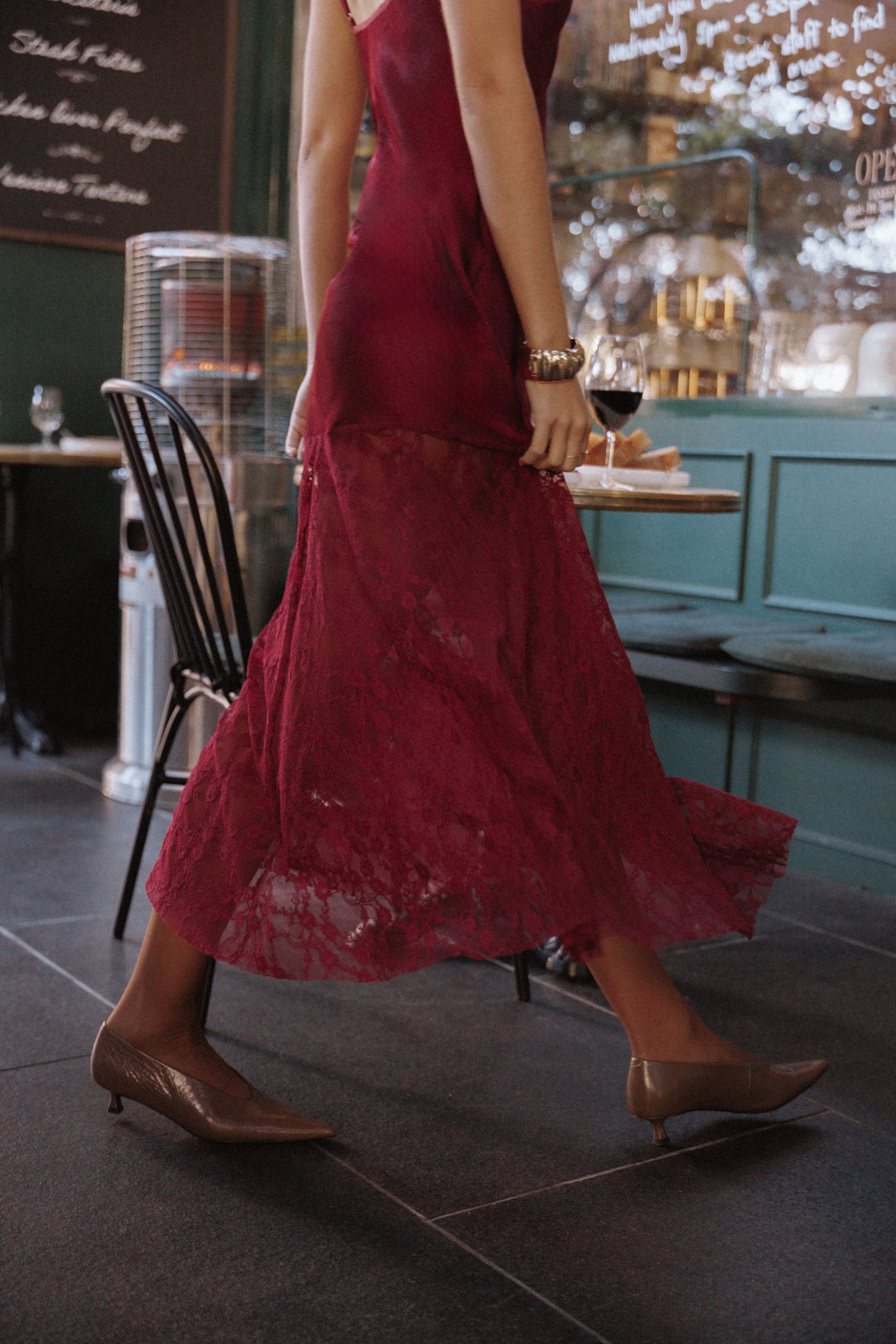 DRESSES Elowyn Maxi Dress - Cherry