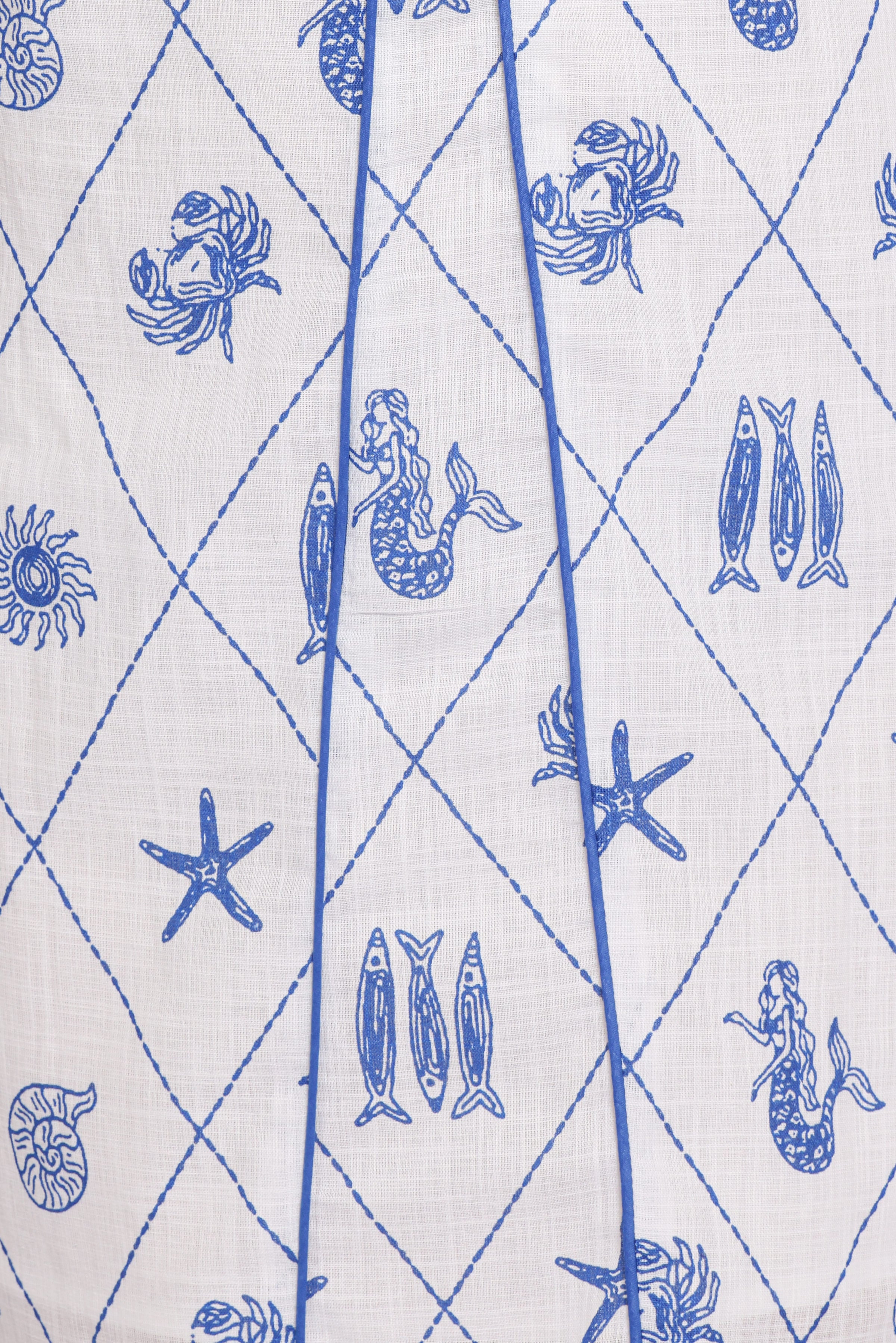 DRESSES Elsie Mini Dress - Seashell Print