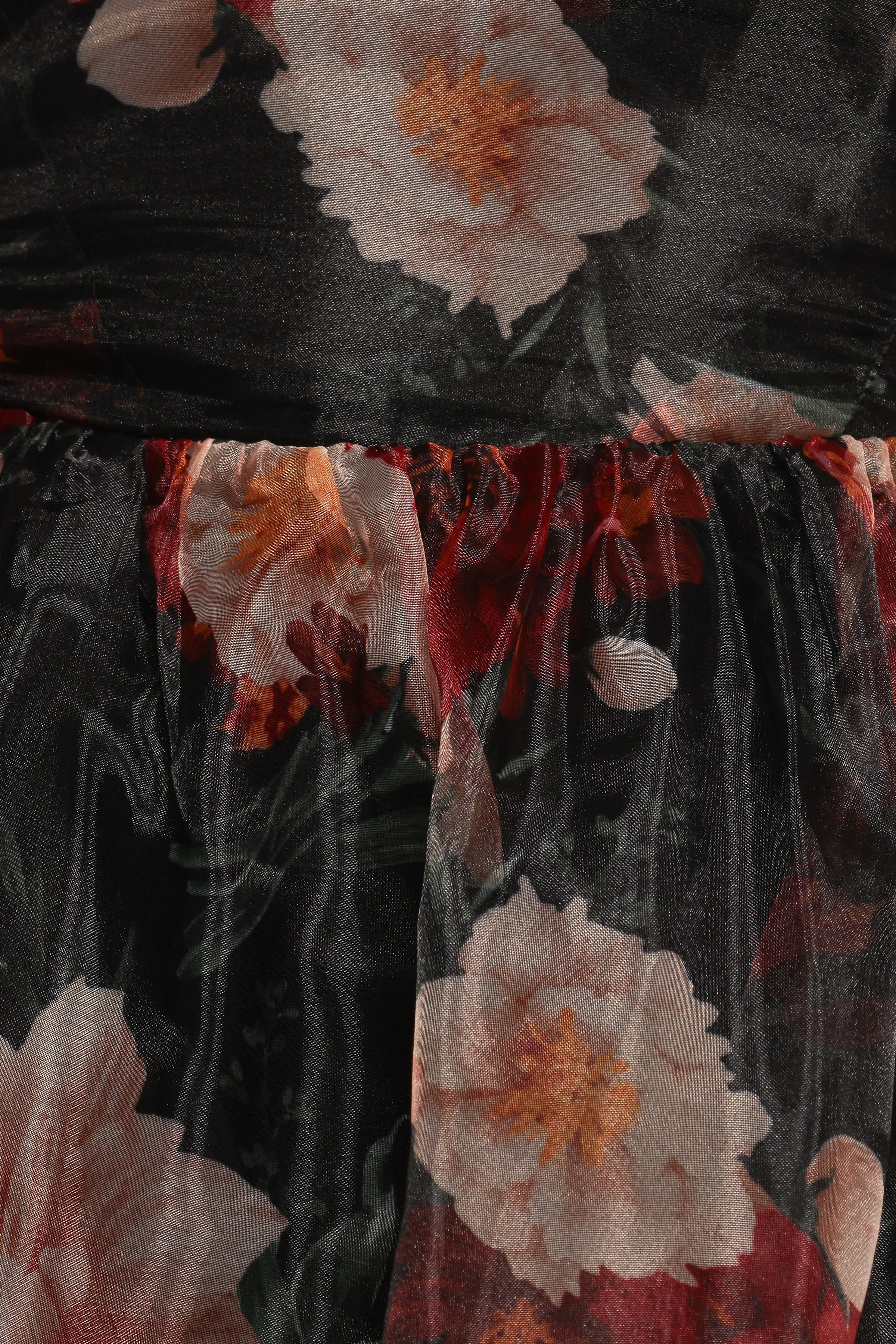 DRESSES Elspeth Midi Dress - Black Floral