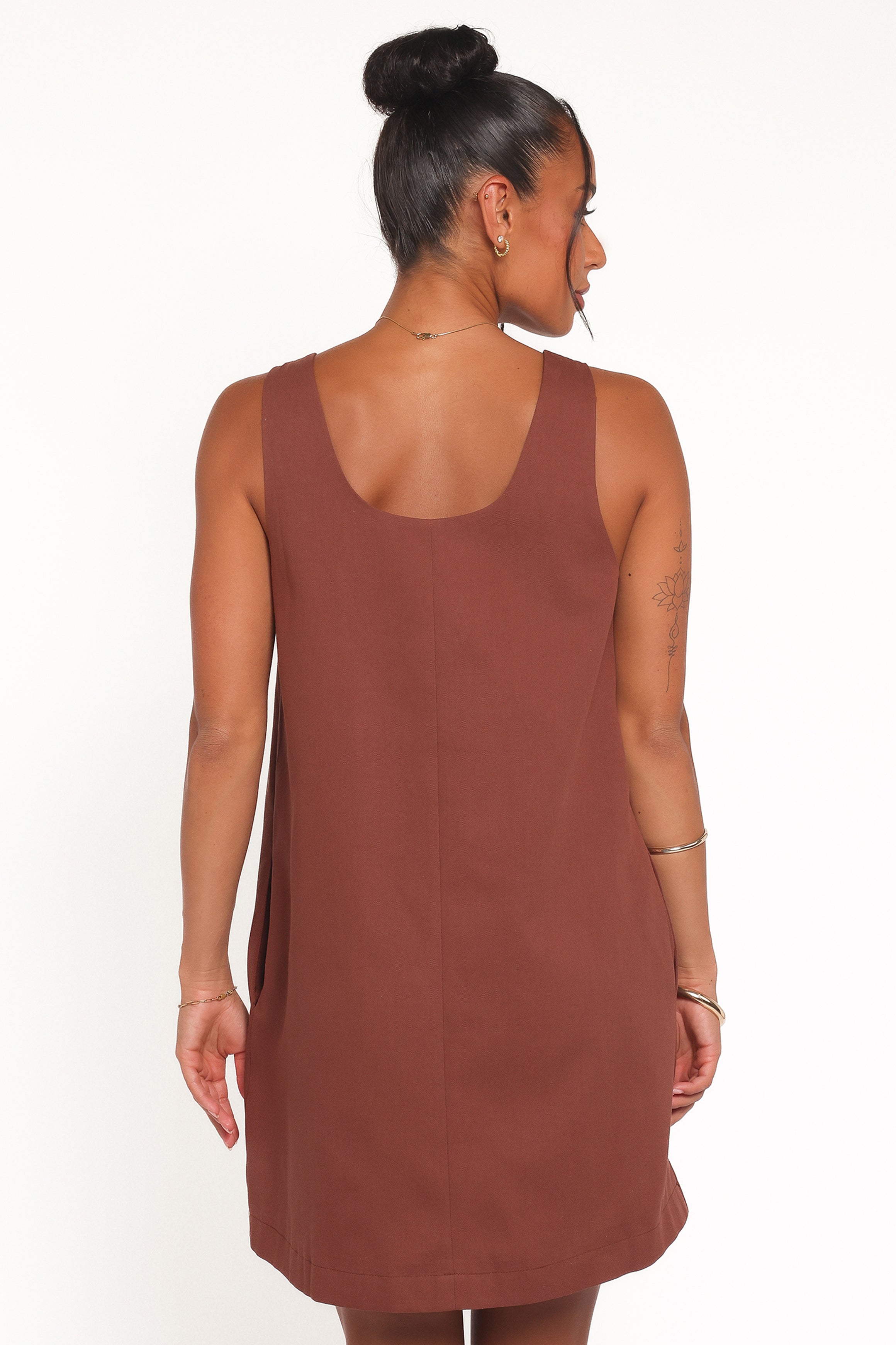 DRESSES Elyria Mini Dress - Brown