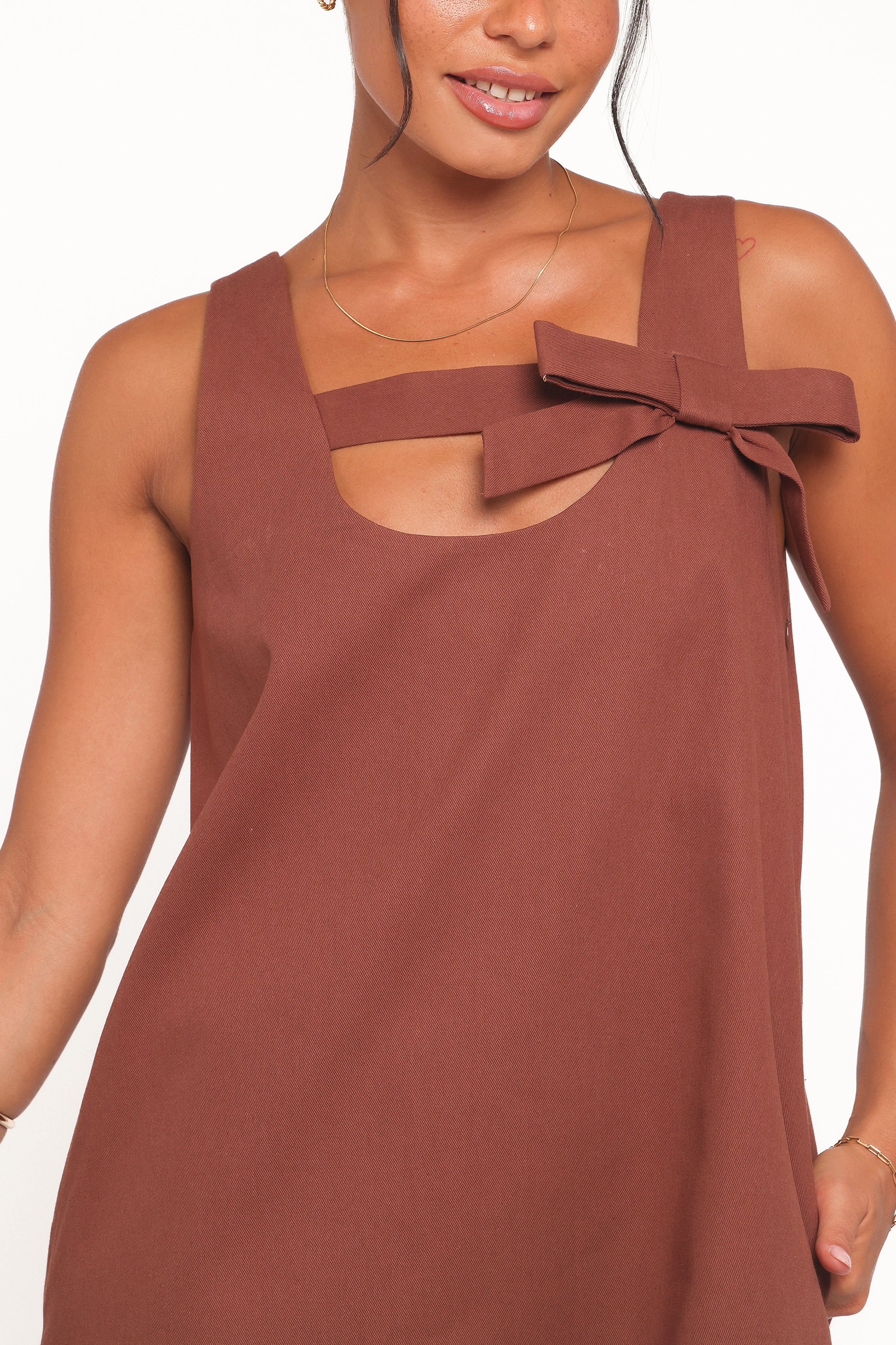 DRESSES Elyria Mini Dress - Brown