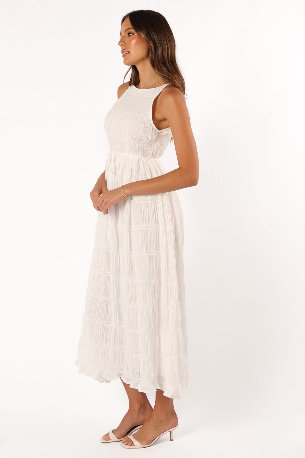 Ema Maxi Dress - White - Image 5