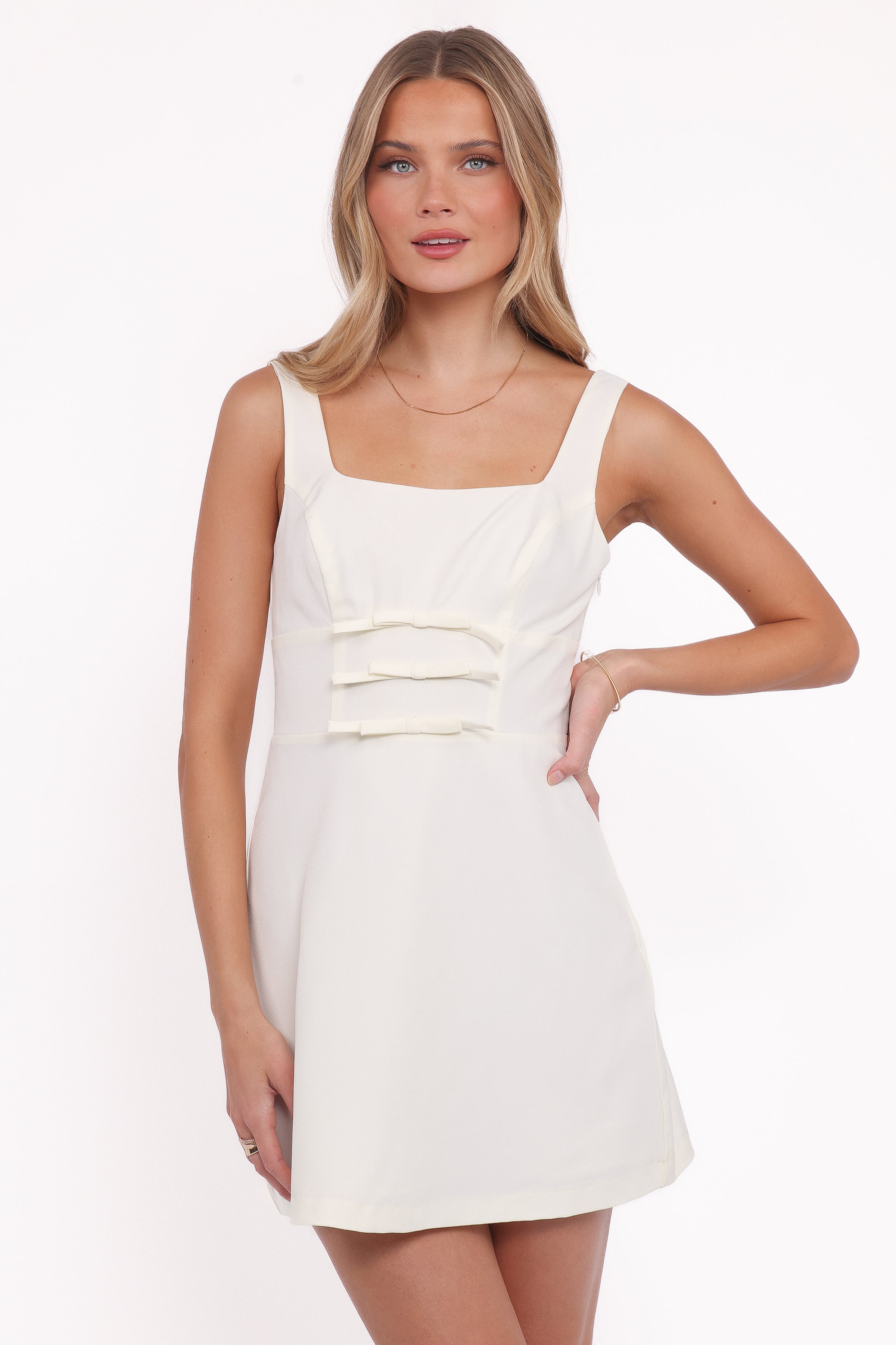 DRESSES Emer Mini Dress - Cream