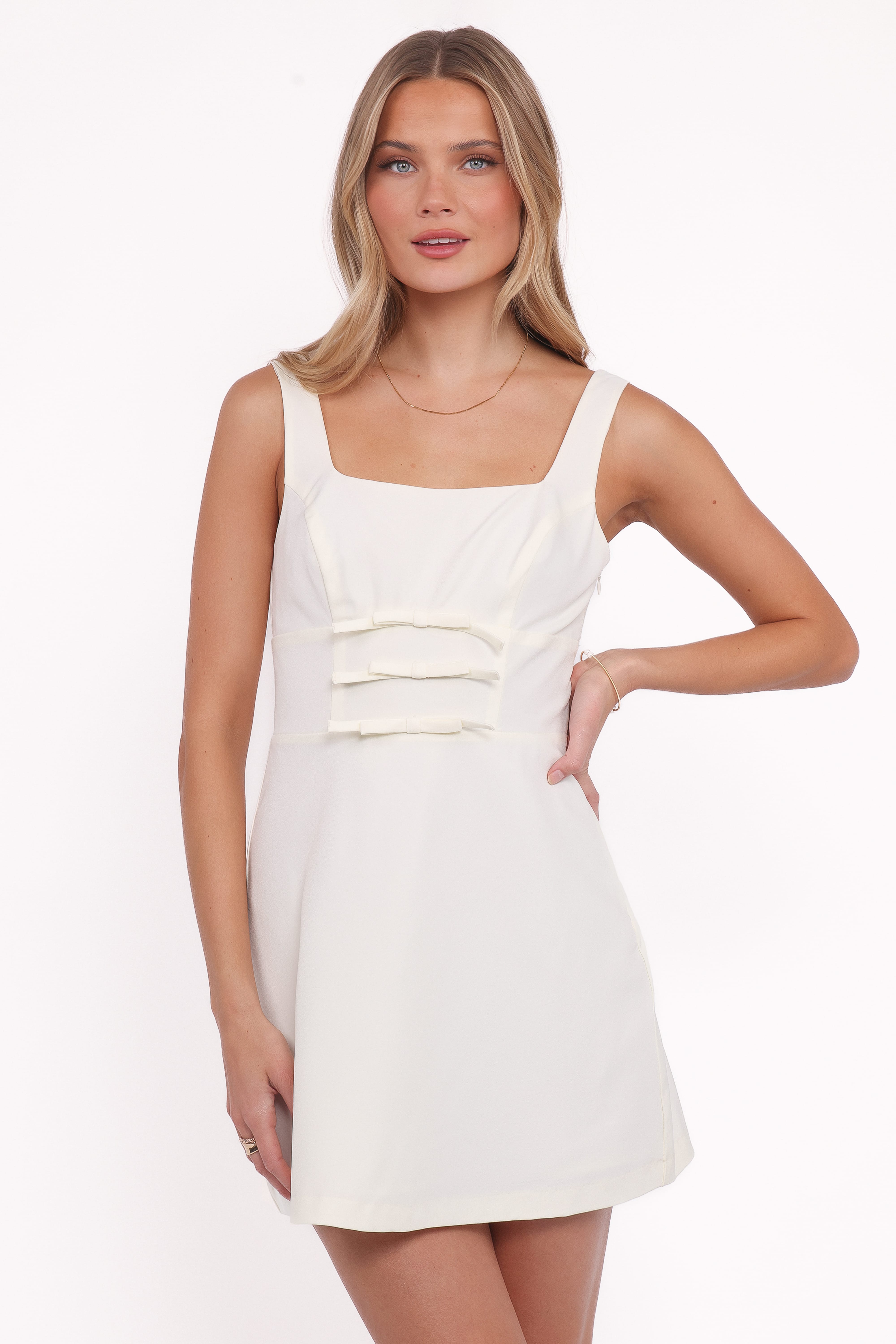DRESSES Emer Mini Dress - Cream