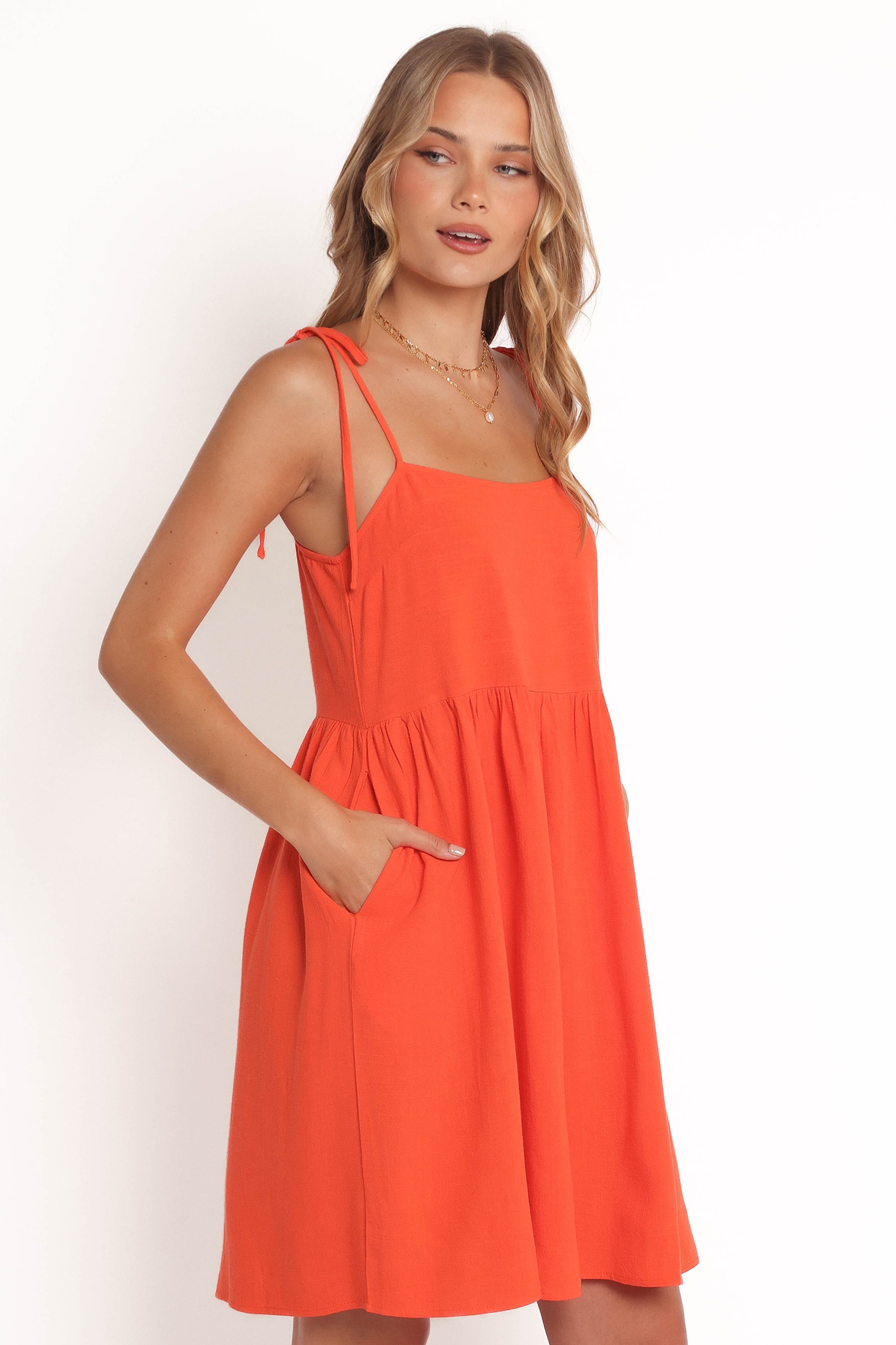 DRESSES Emerson Mini Dress - Orange