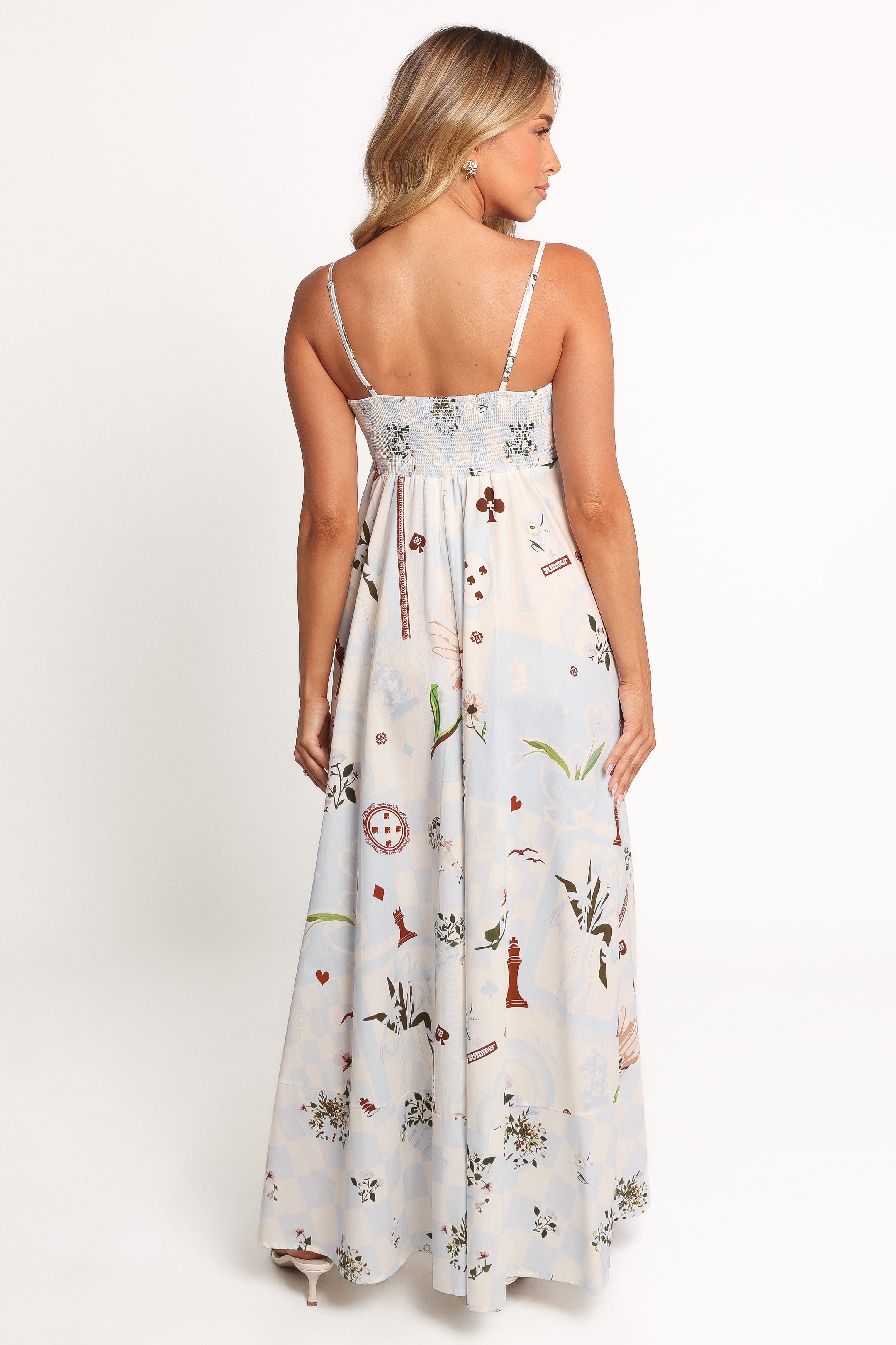 DRESSES Emmeline Maxi Dress - Blue Floral