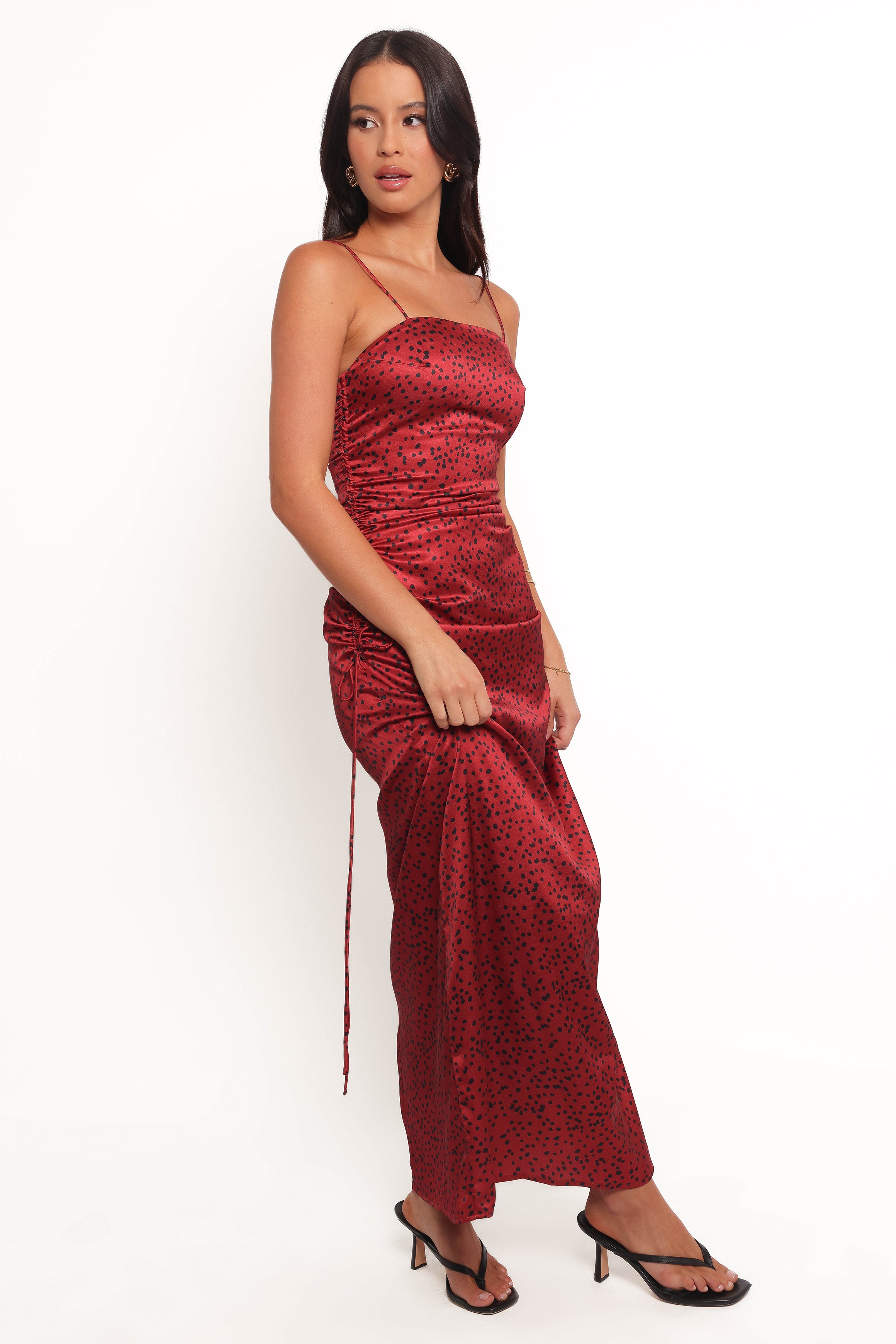DRESSES Enid Midi Dress - Red