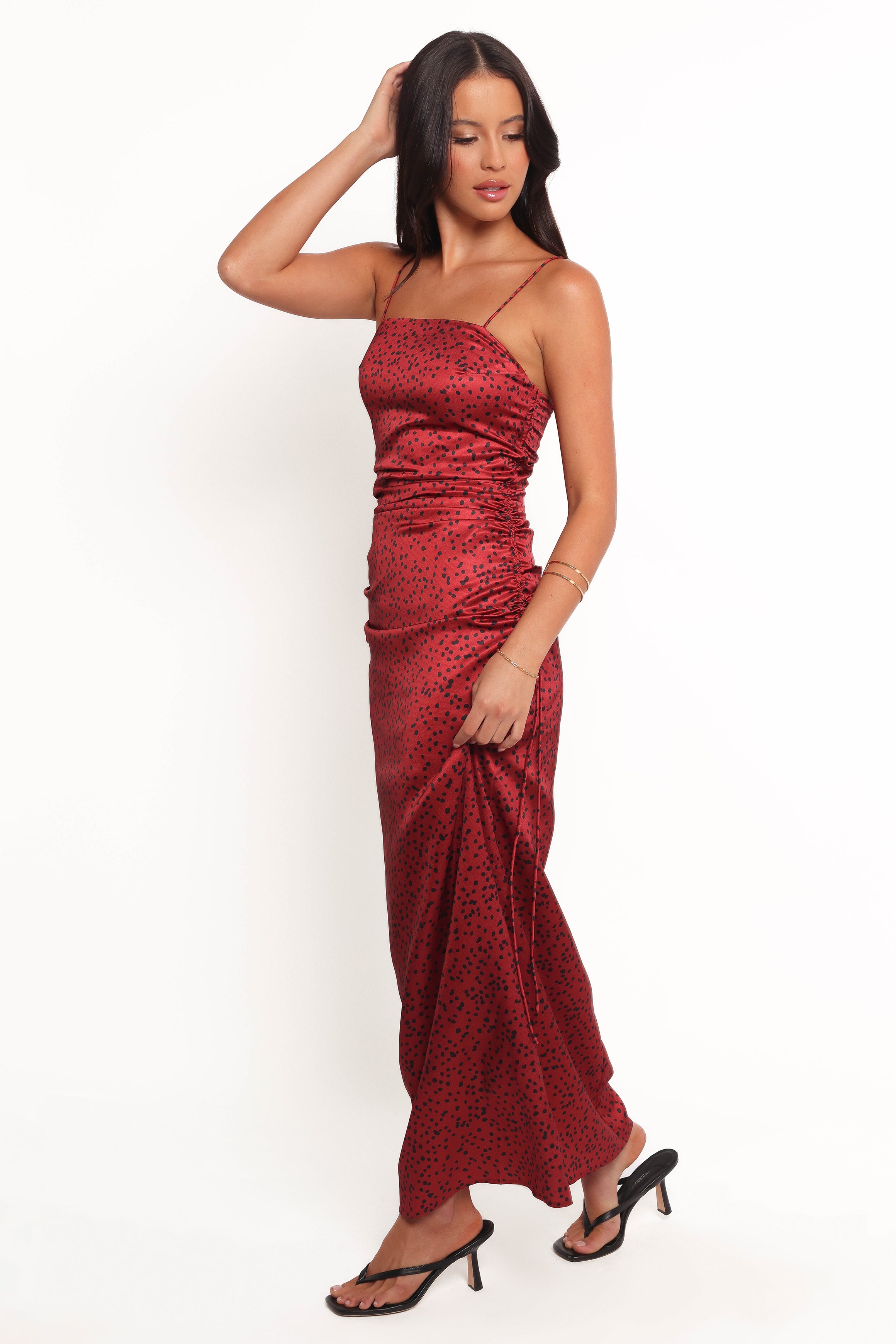 DRESSES Enid Midi Dress - Red