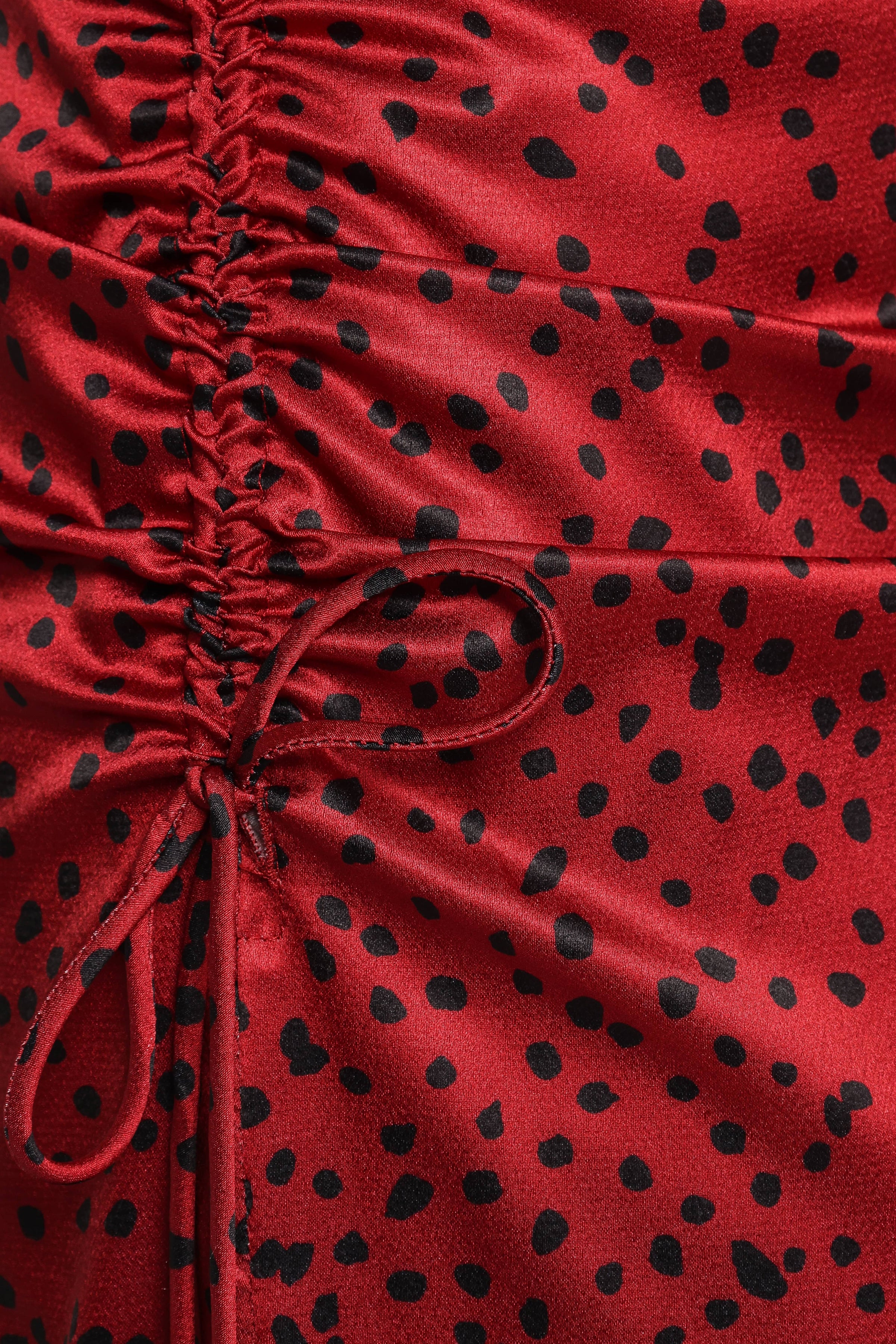 DRESSES Enid Midi Dress - Red