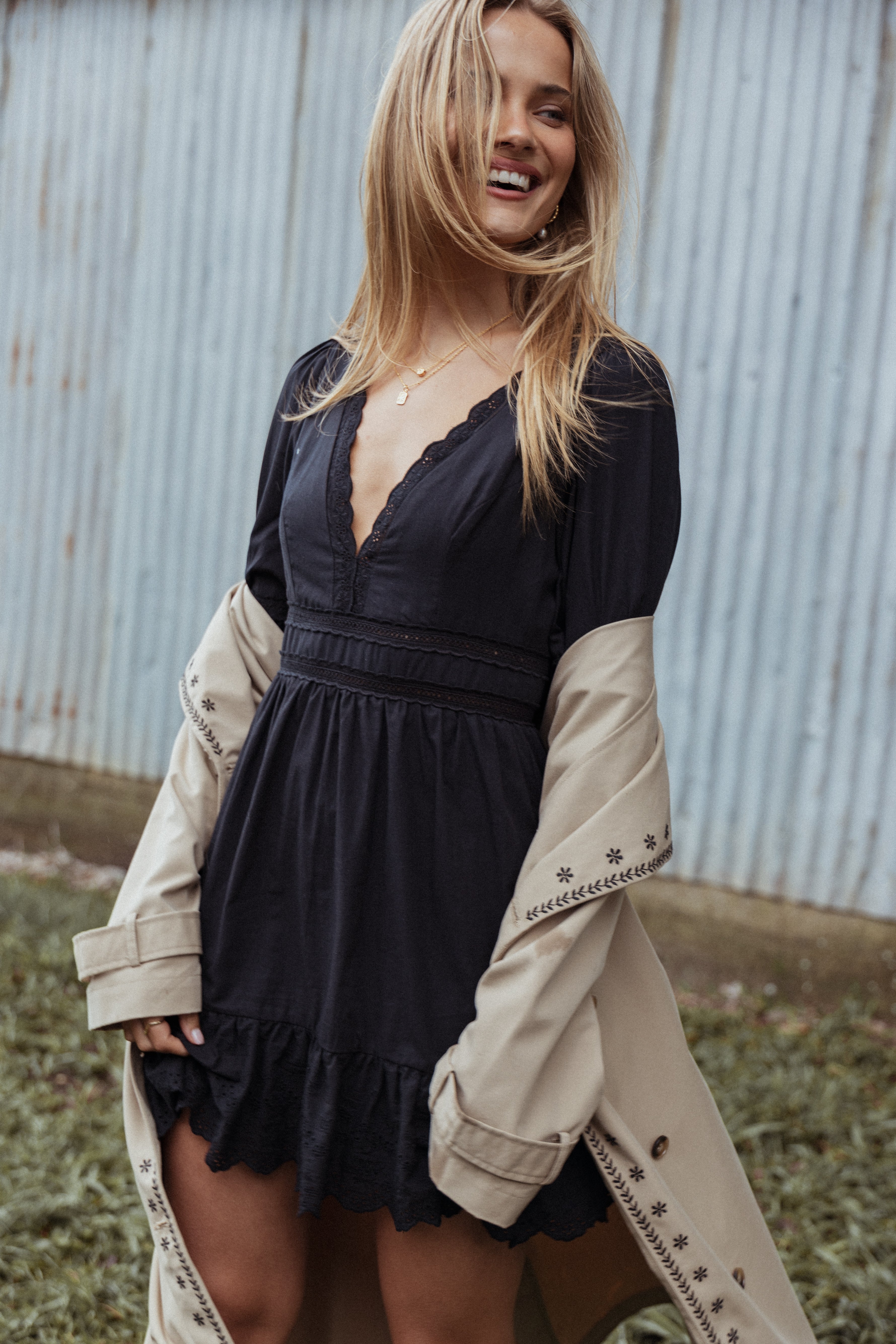 DRESSES Estella Mini Dress - Black