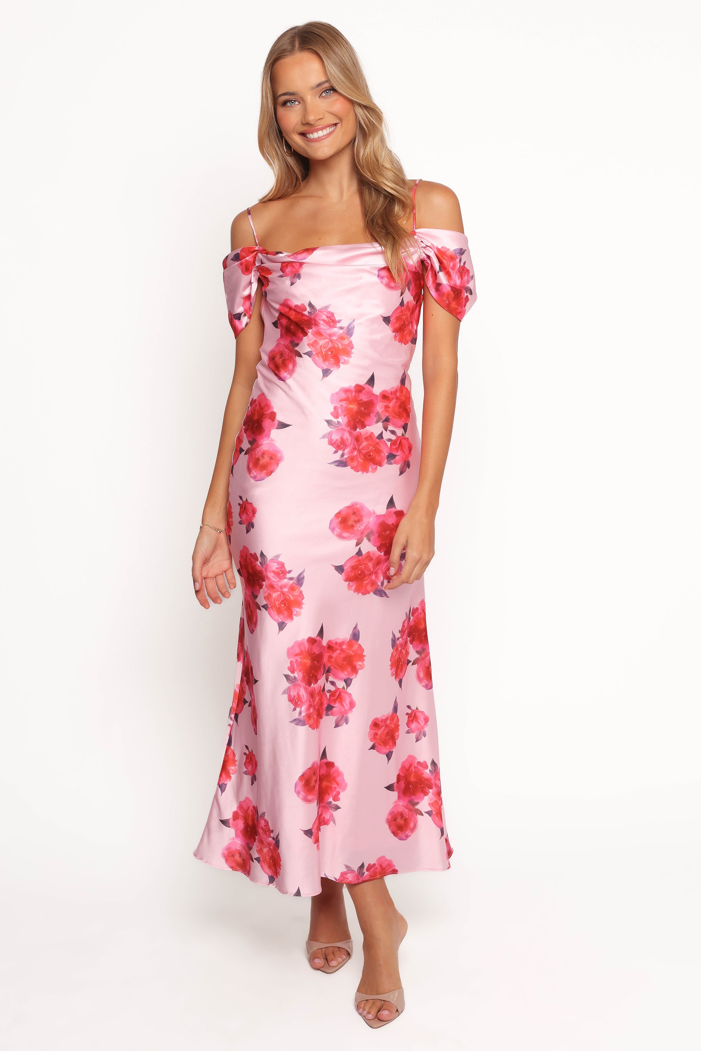 DRESSES Esther Midi Dress - Pink