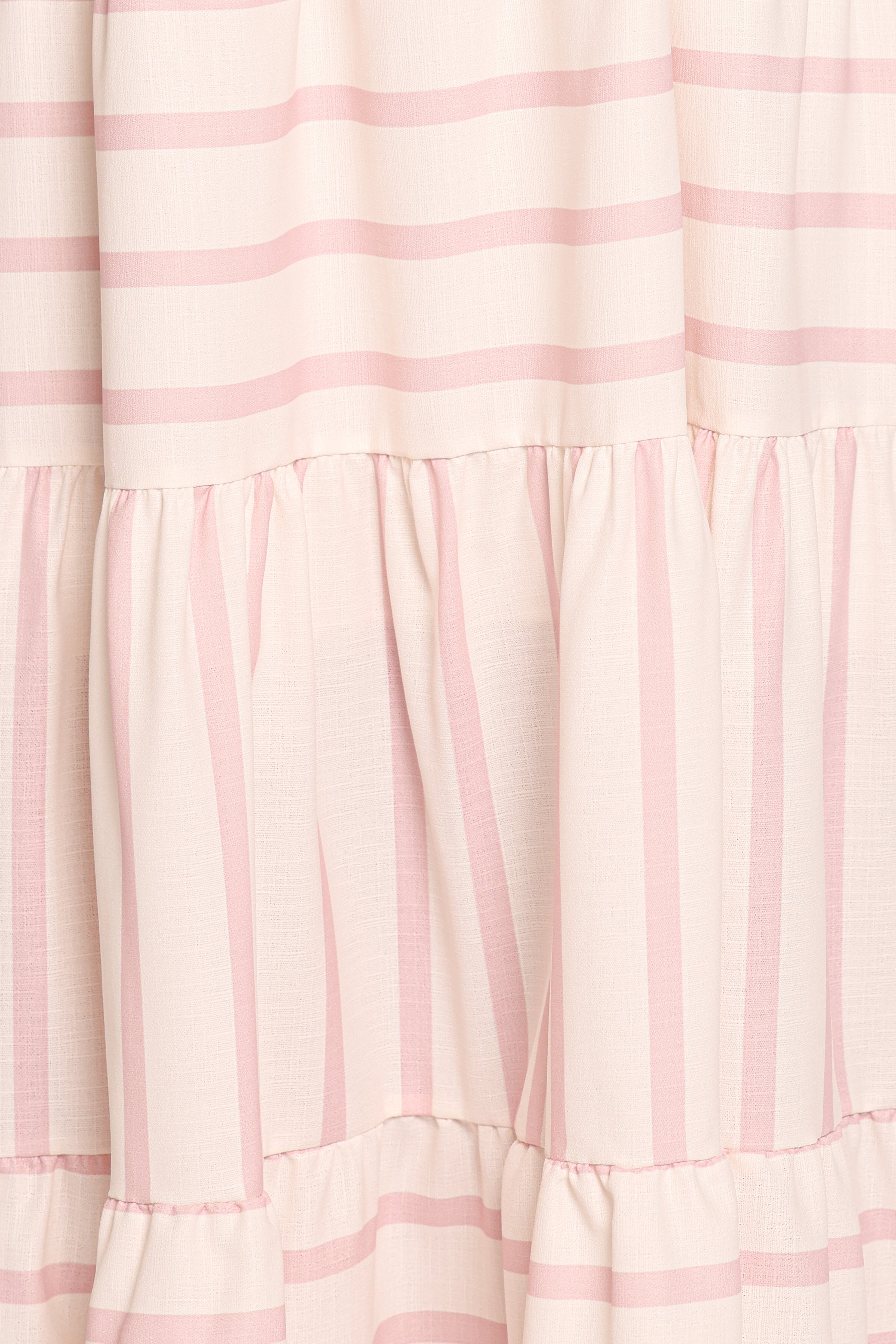 DRESSES Evelin Midi Dress - Pink Stripe