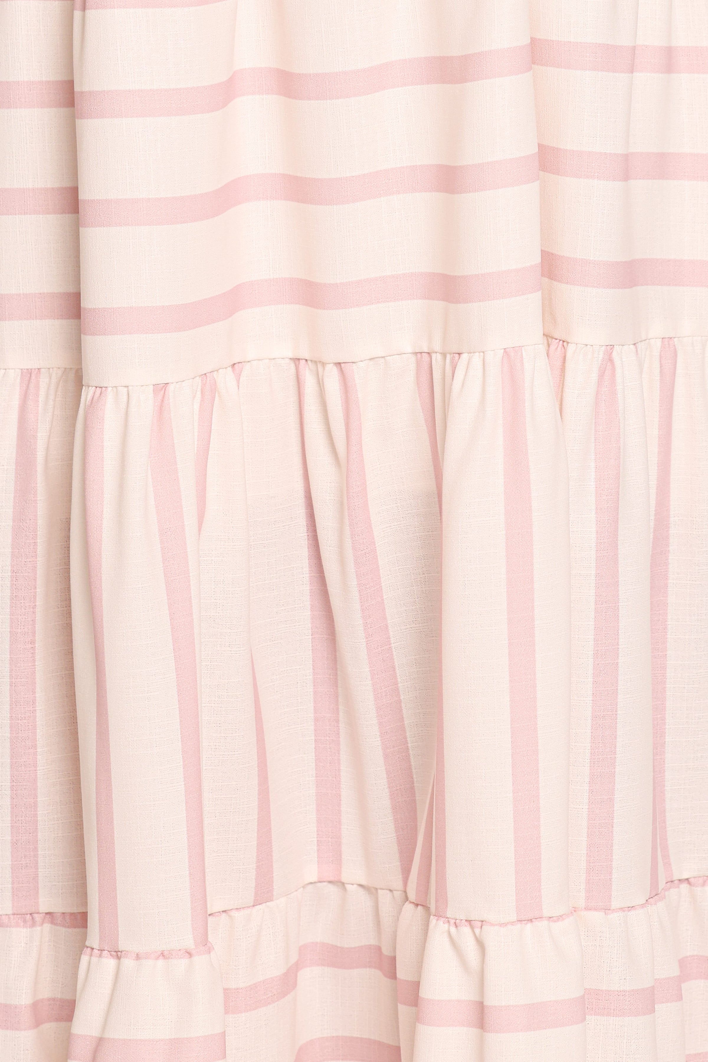 DRESSES Evelin Midi Dress - Pink Stripe