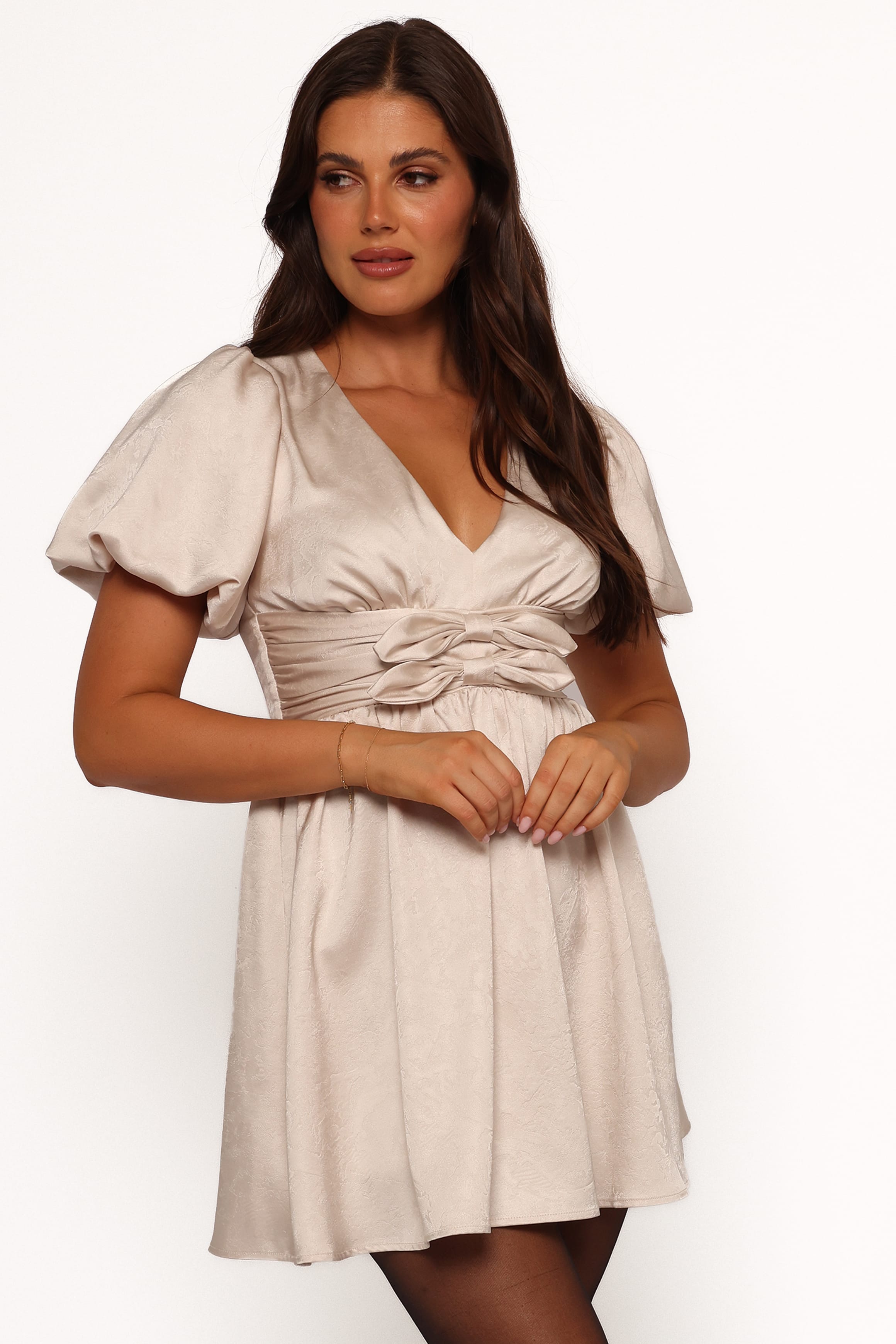 DRESSES Everton Mini Dress - Beige